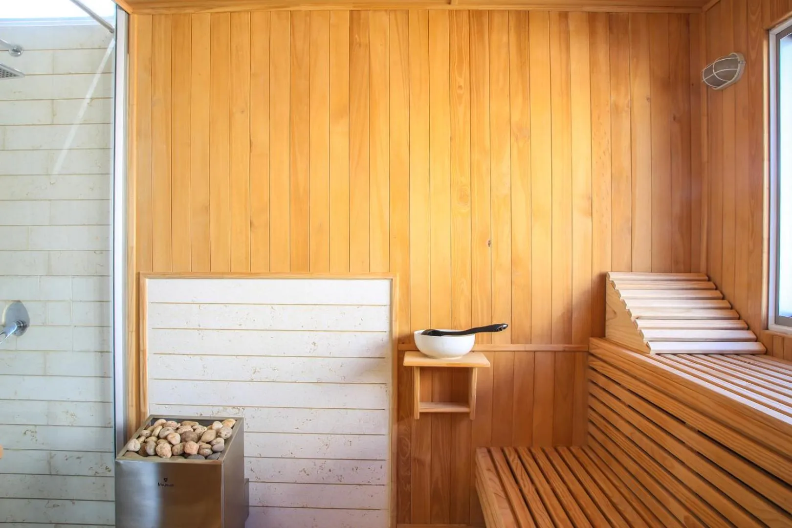 Sauna in Grand Marina Suites Santa Marta