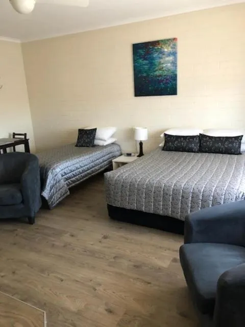 Bed in Pampas Motel Port Augusta