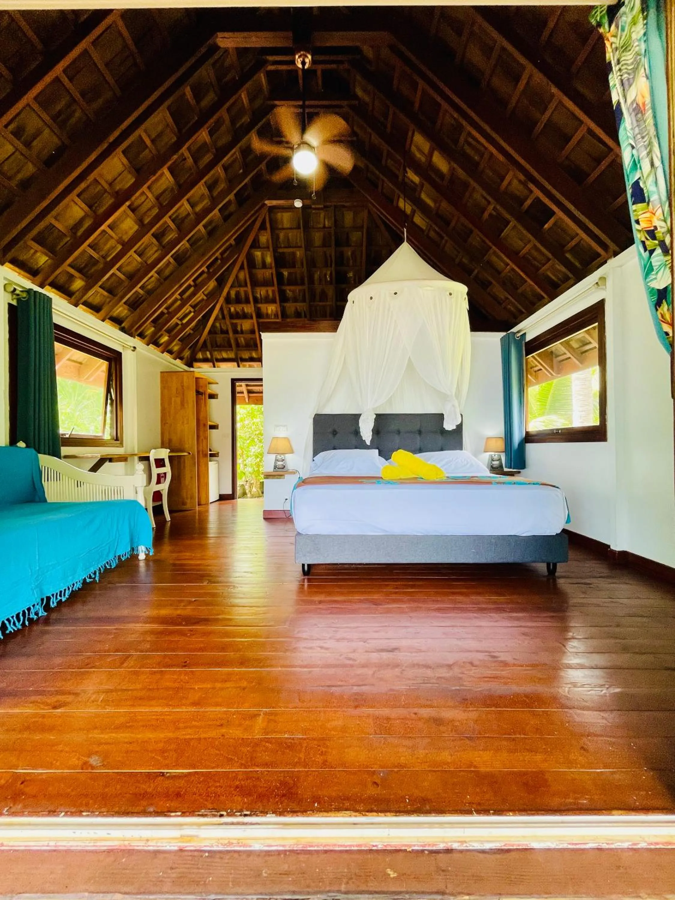 Bed in Punatea Village