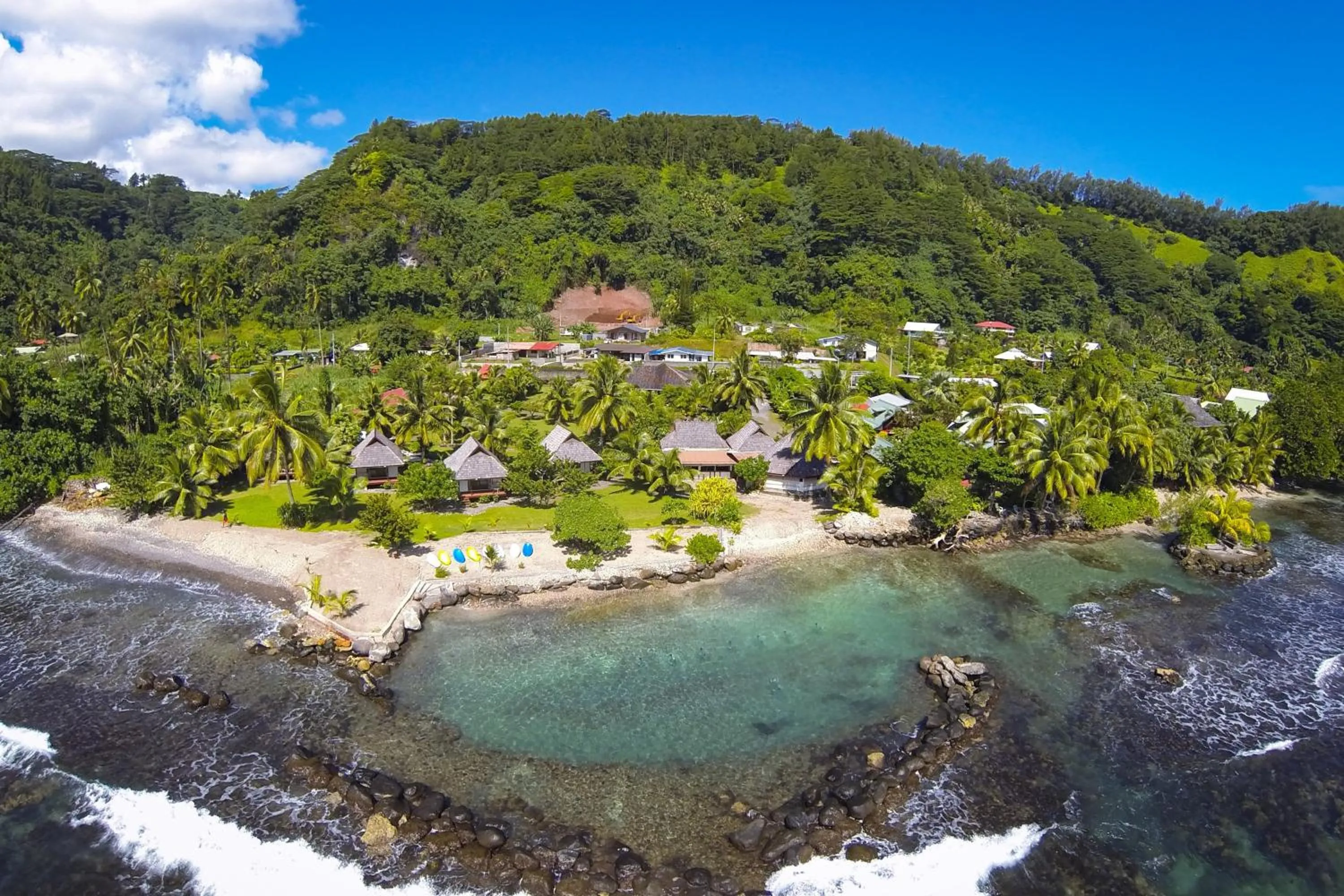 Natural landscape in Punatea Village