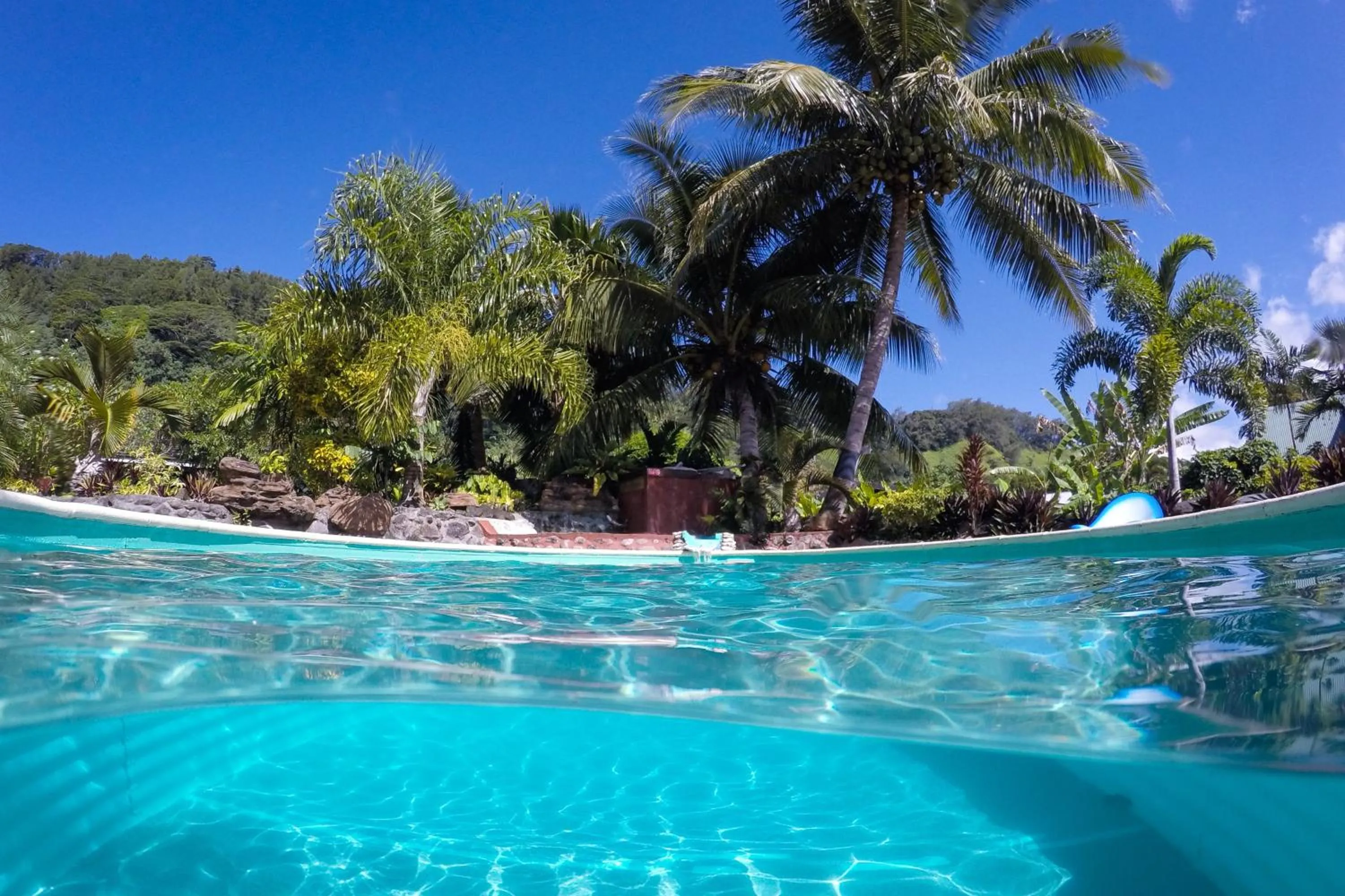Pool view in Punatea Village