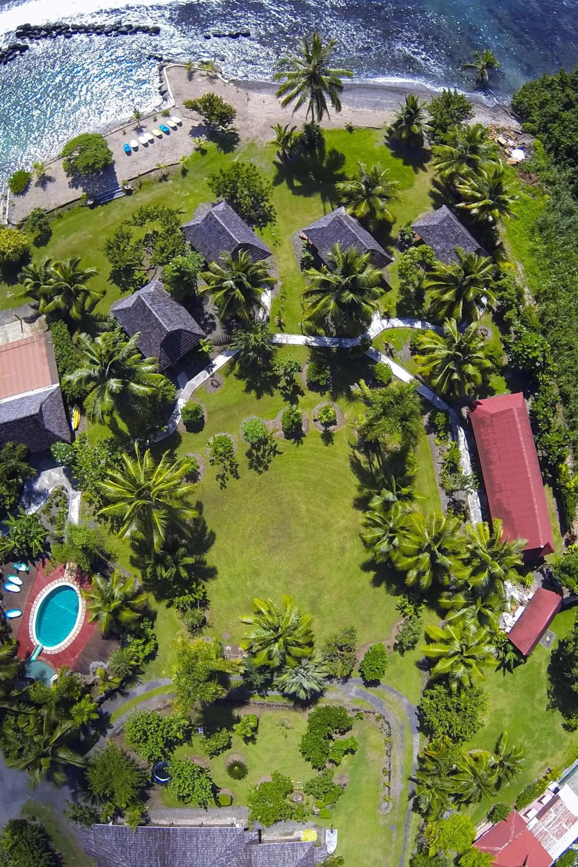 Natural landscape in Punatea Village