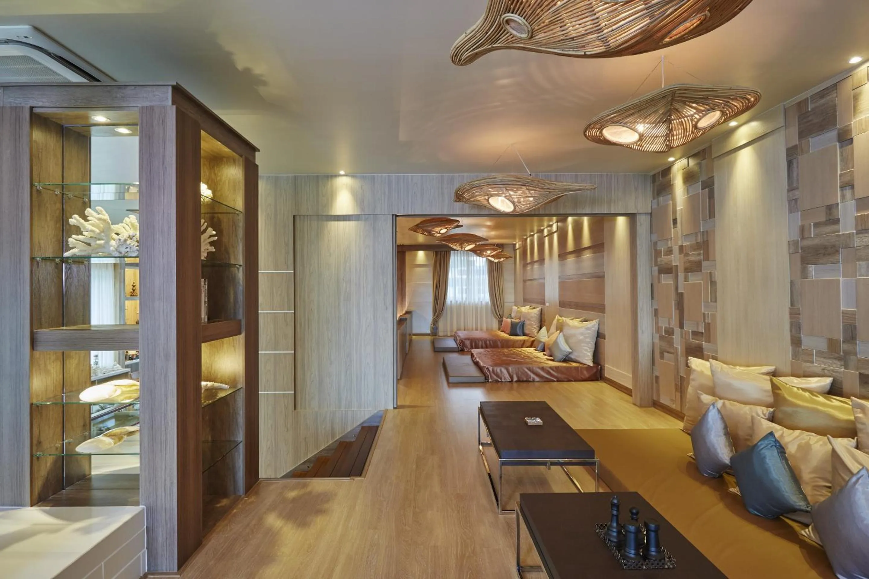 Lobby or reception in Dhevan Dara Beach Villa Kuiburi