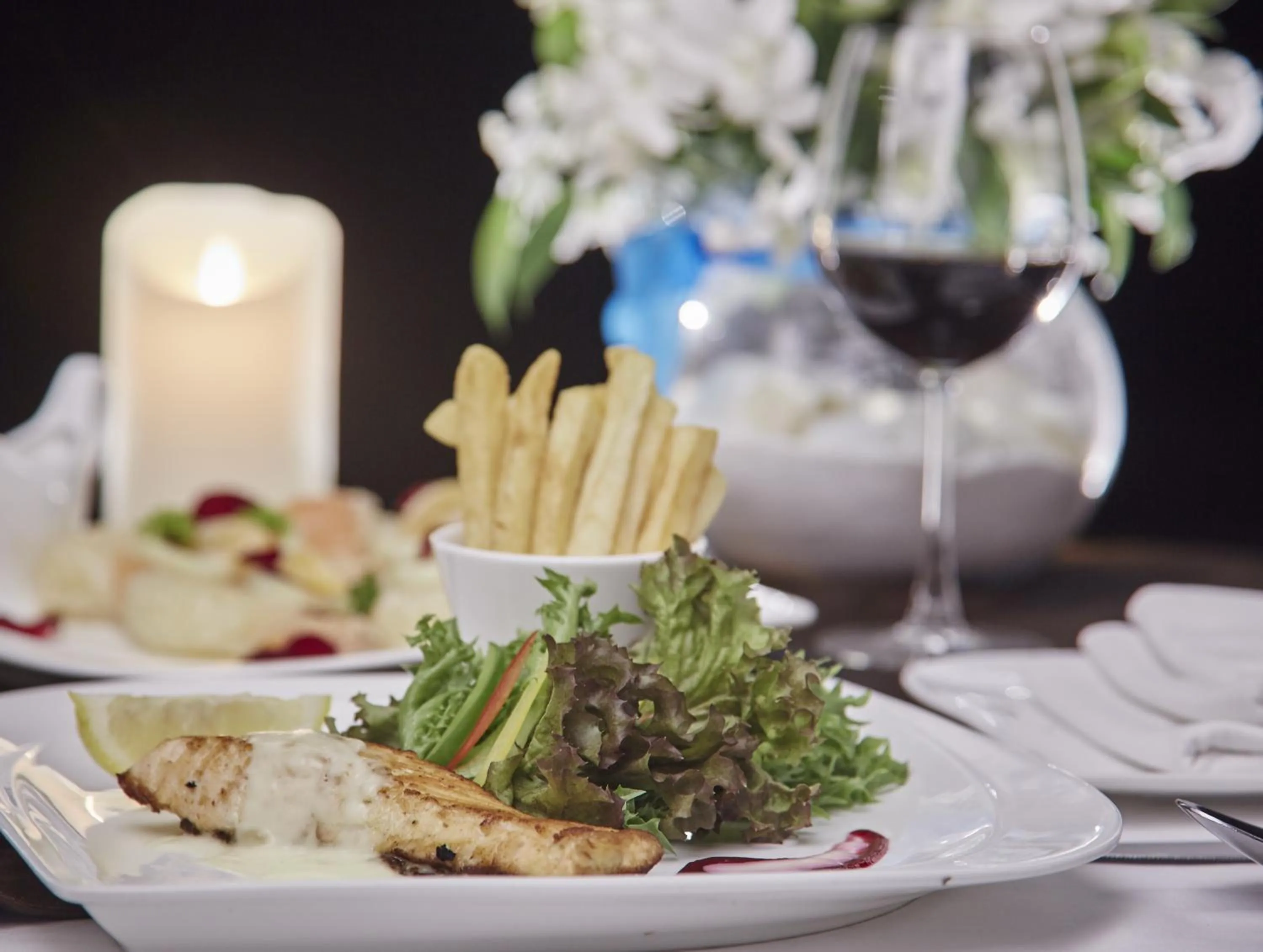 Food in Dhevan Dara Beach Villa Kuiburi