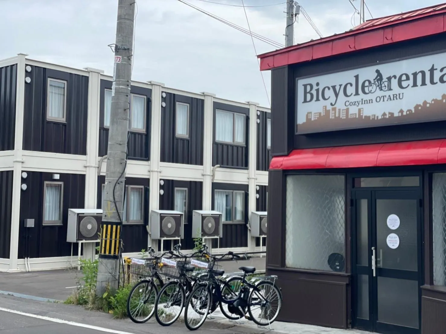 Cycling in Cozy Inn OTARU
