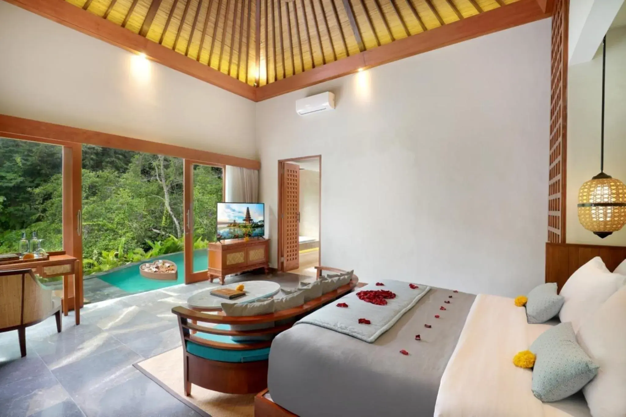 Royal Two-Bedroom River View Villa with Private Pool in Aksari Resort & Spa Ubud by Ini Vie Hospitality Royal Two-Bedroom River View Villa with Private Pool in Aksari Resort & Spa Ubud by Ini Vie Hospitality