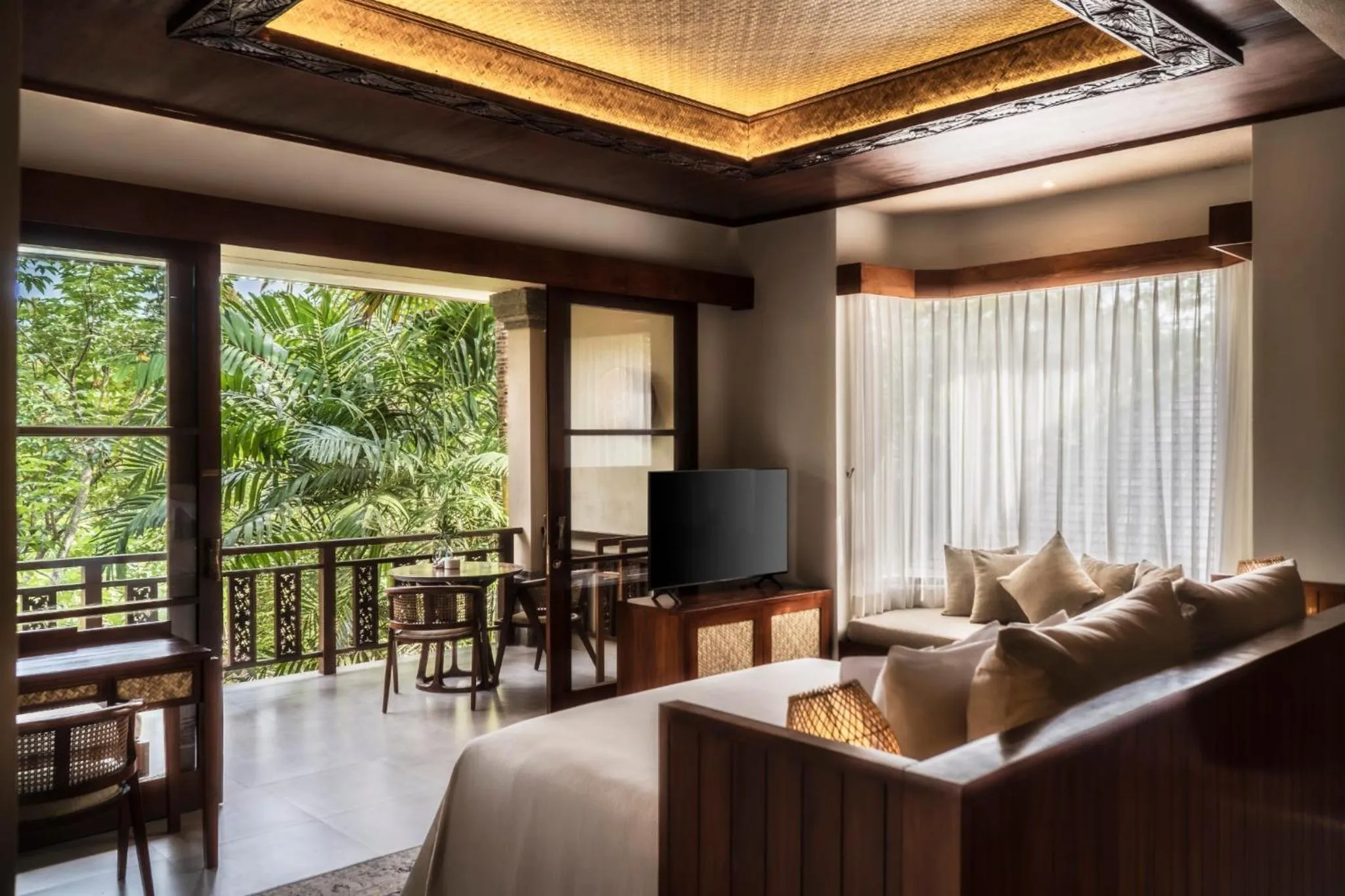 Living room in Aksari Resort & Spa Ubud by Ini Vie Hospitality