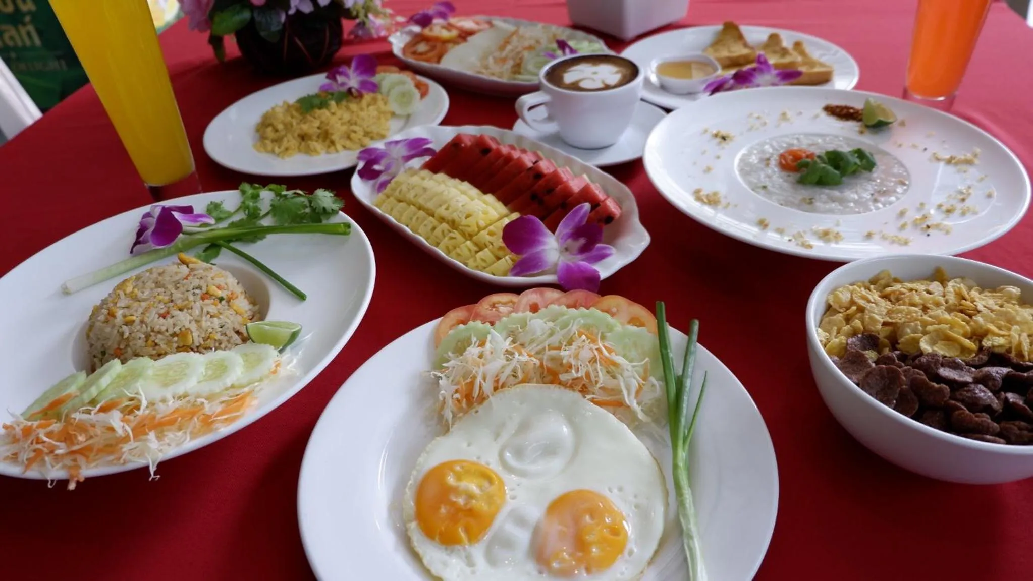 Buffet breakfast in Phi Phi Maiyada Resort