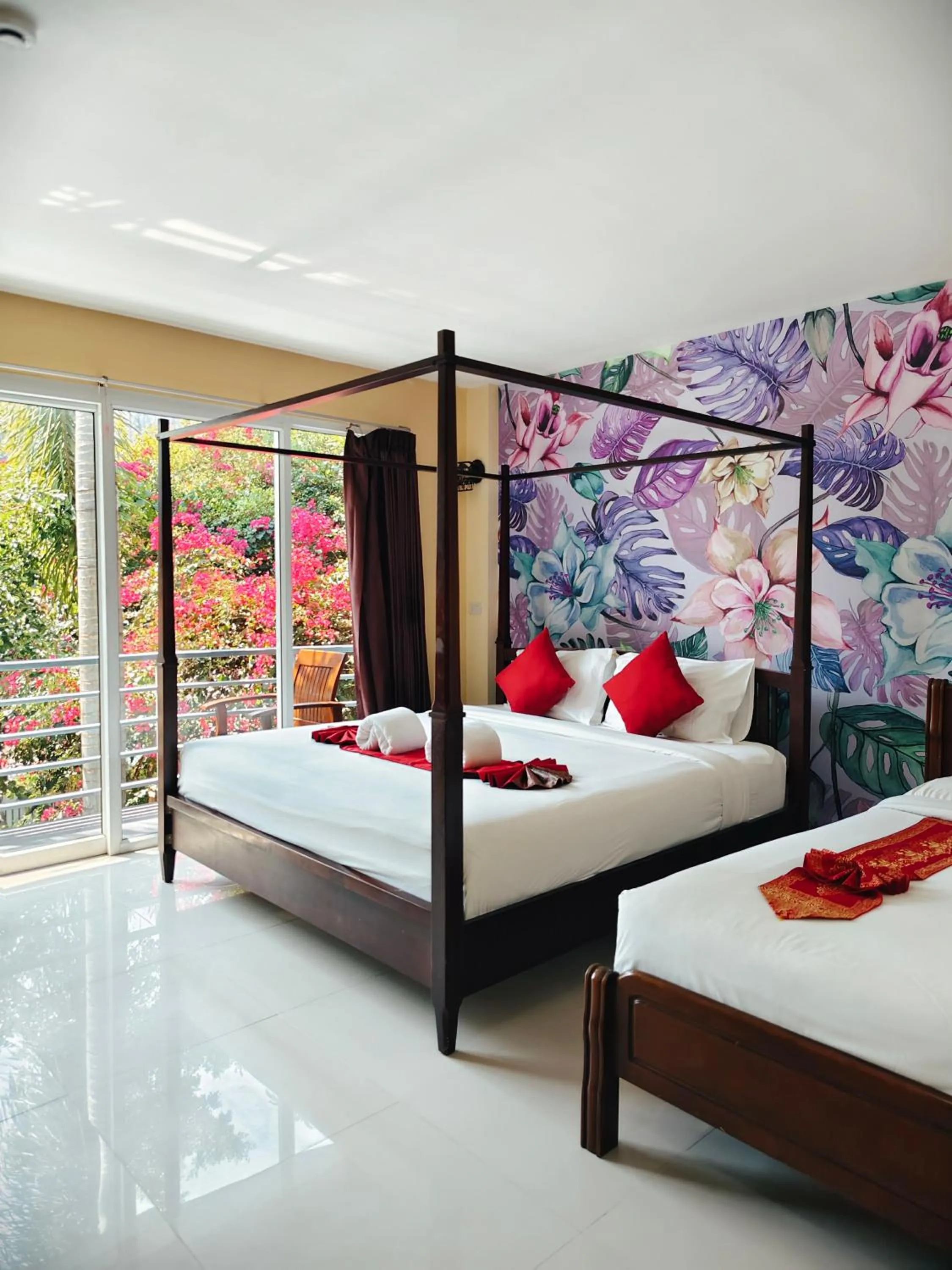 Bed in Phi Phi Maiyada Resort