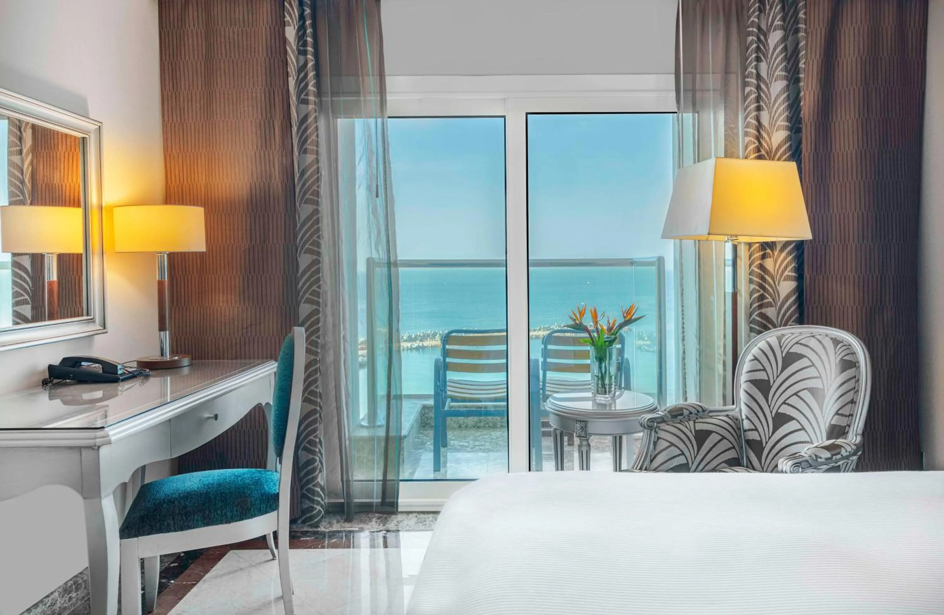 Photo of the whole room, Bed in Hilton Alexandria Corniche Hotel