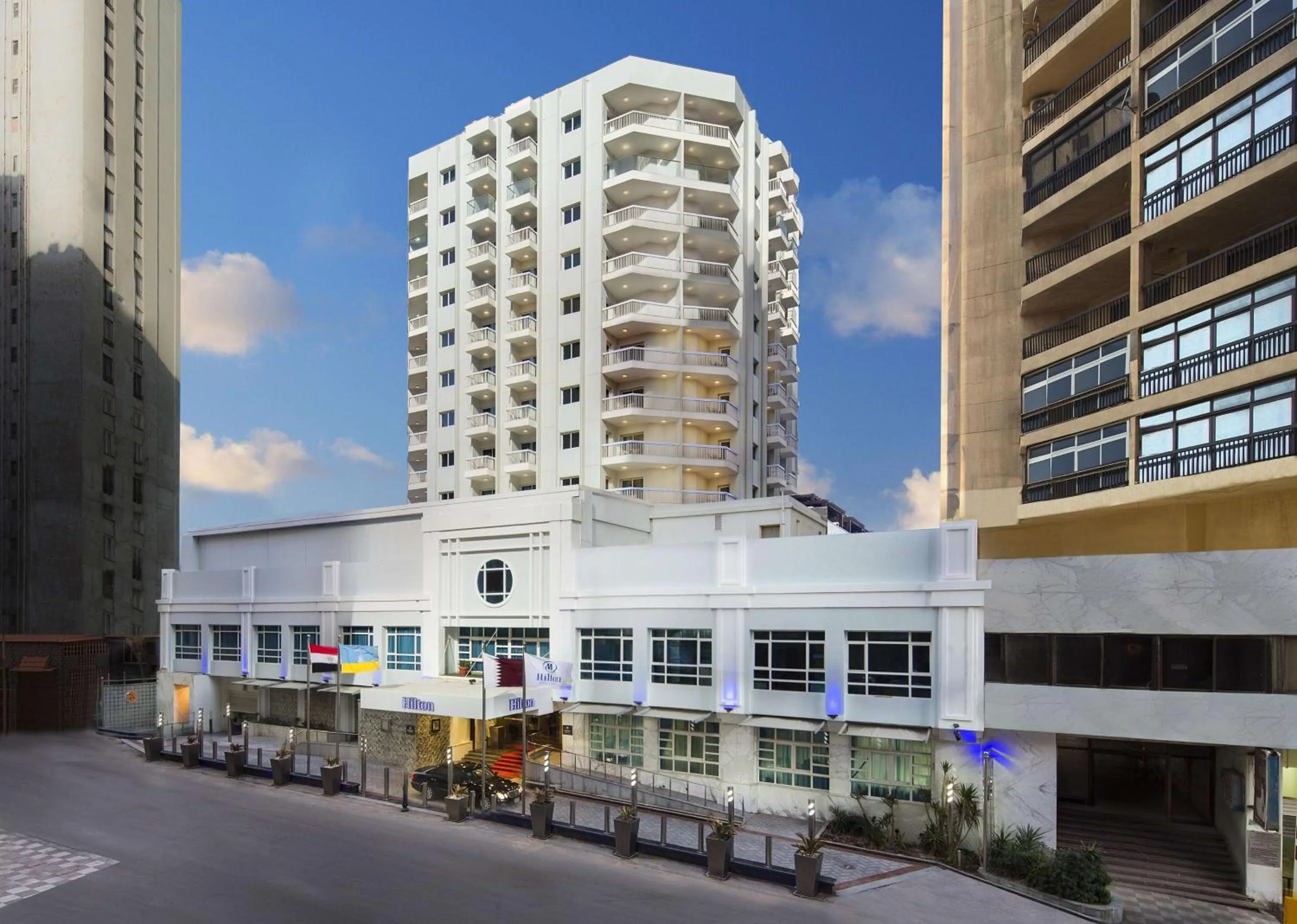 Property building in Hilton Alexandria Corniche Hotel
