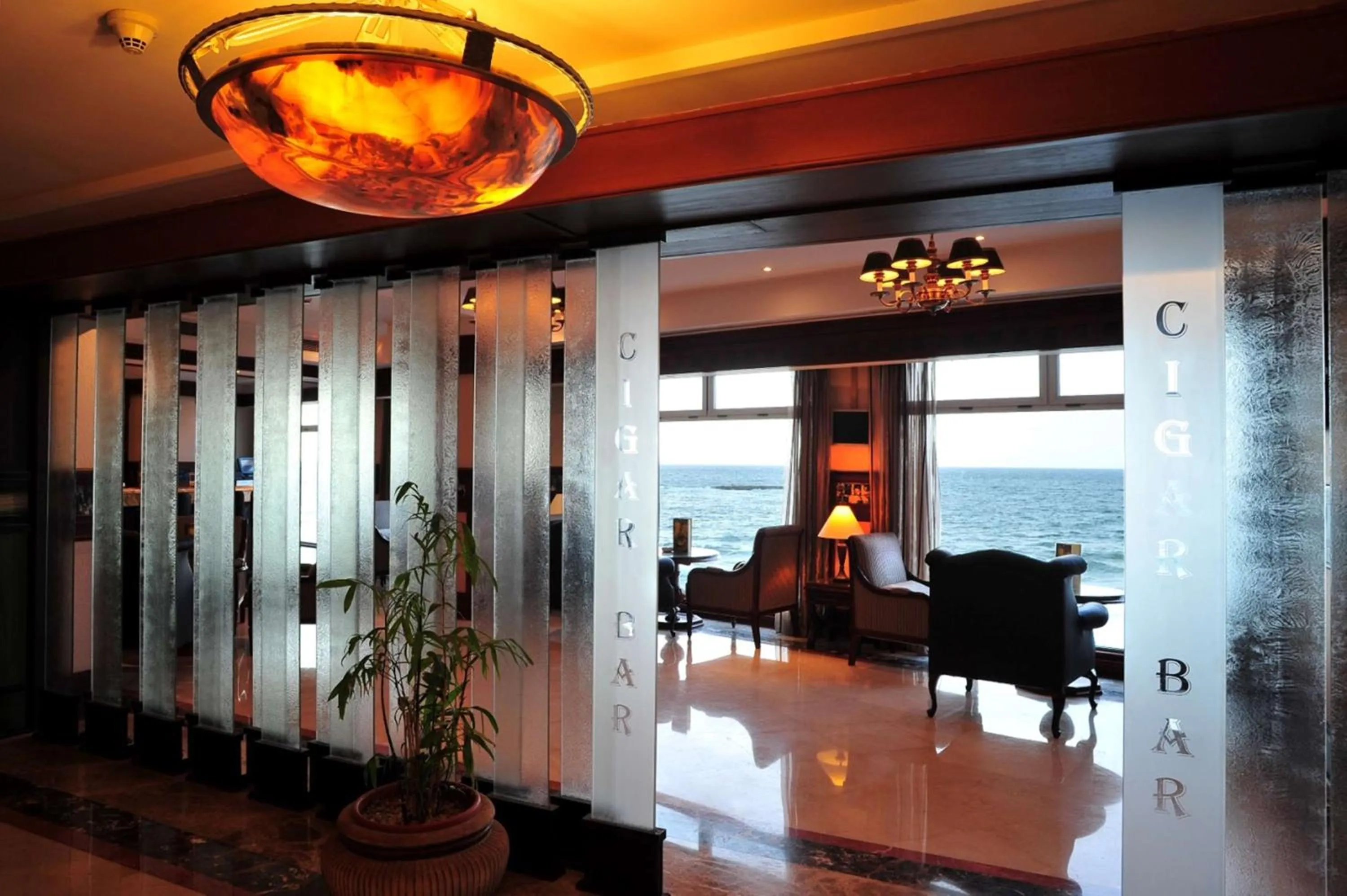 Lounge or bar in Hilton Alexandria Corniche Hotel