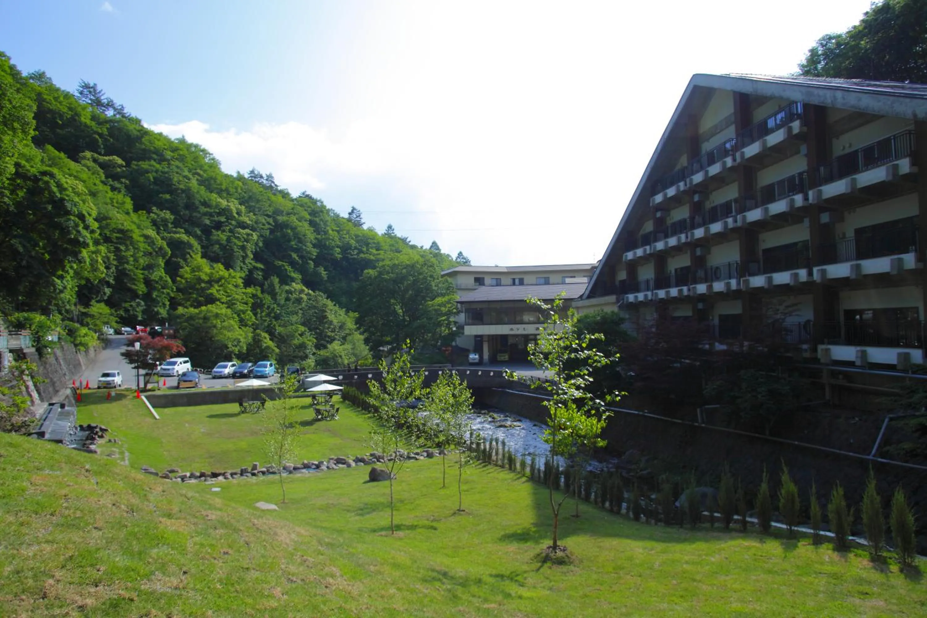 Property building in Tateshina Shinyu Onsen