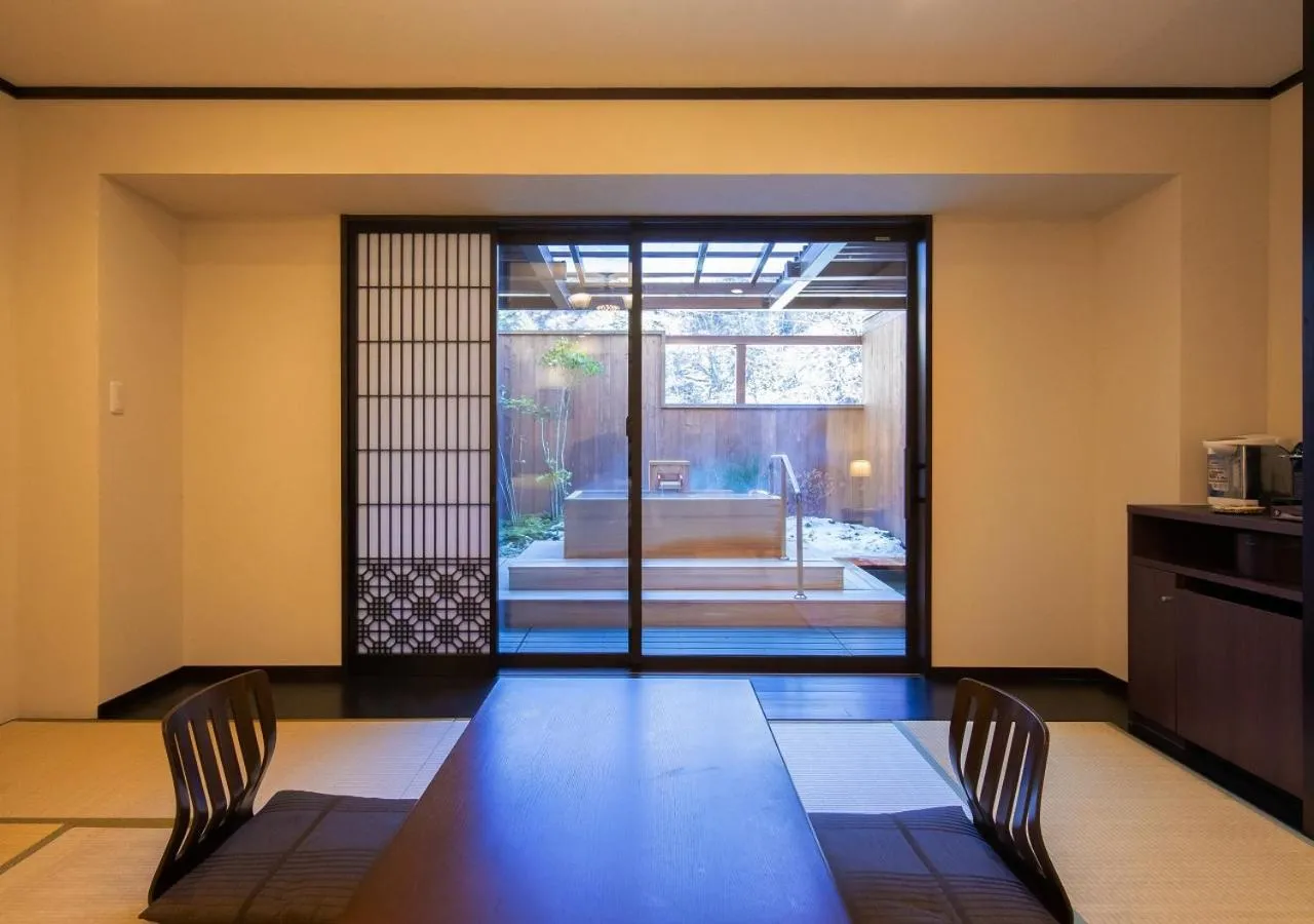 Living room in Tateshina Shinyu Onsen