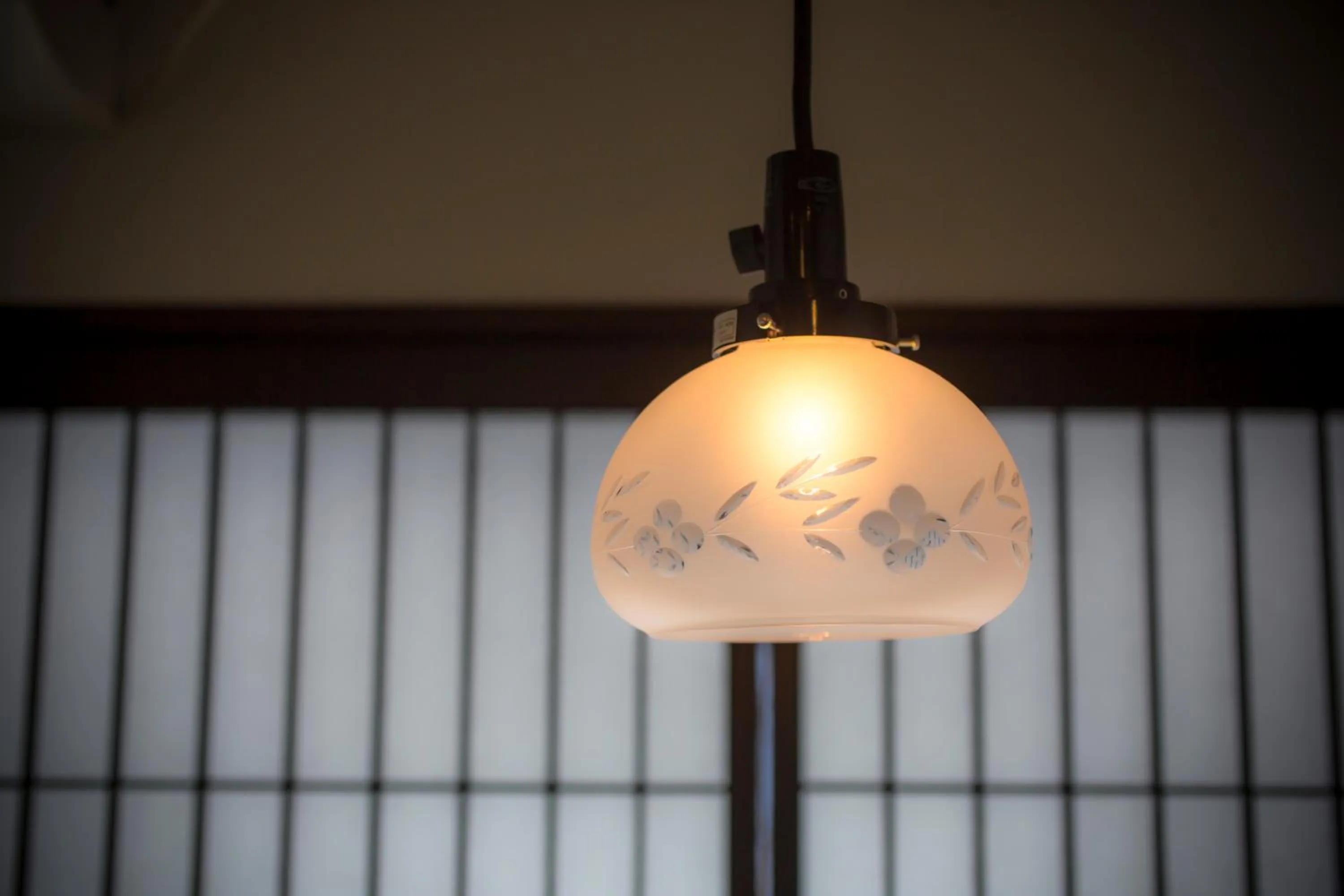 Decorative detail in Tateshina Shinyu Onsen