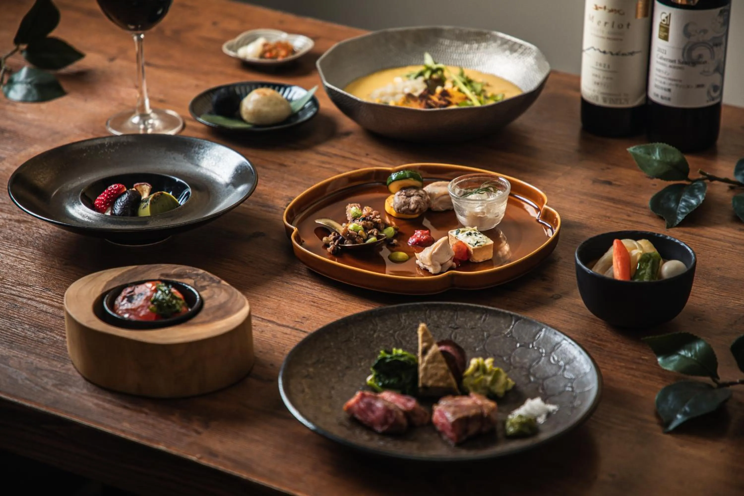 Food close-up in Tateshina Shinyu Onsen