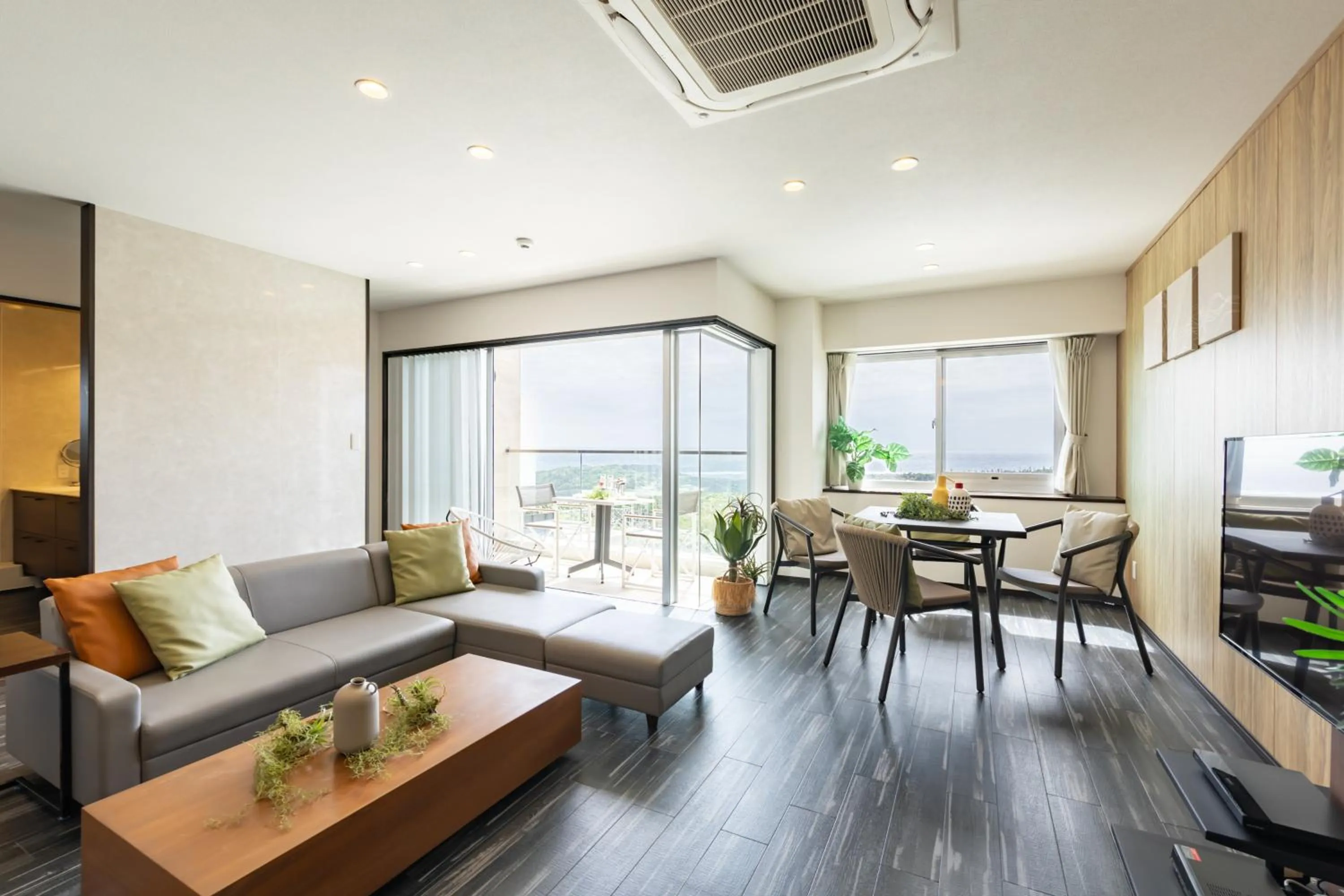 Living room in Crystal Villa Imgya