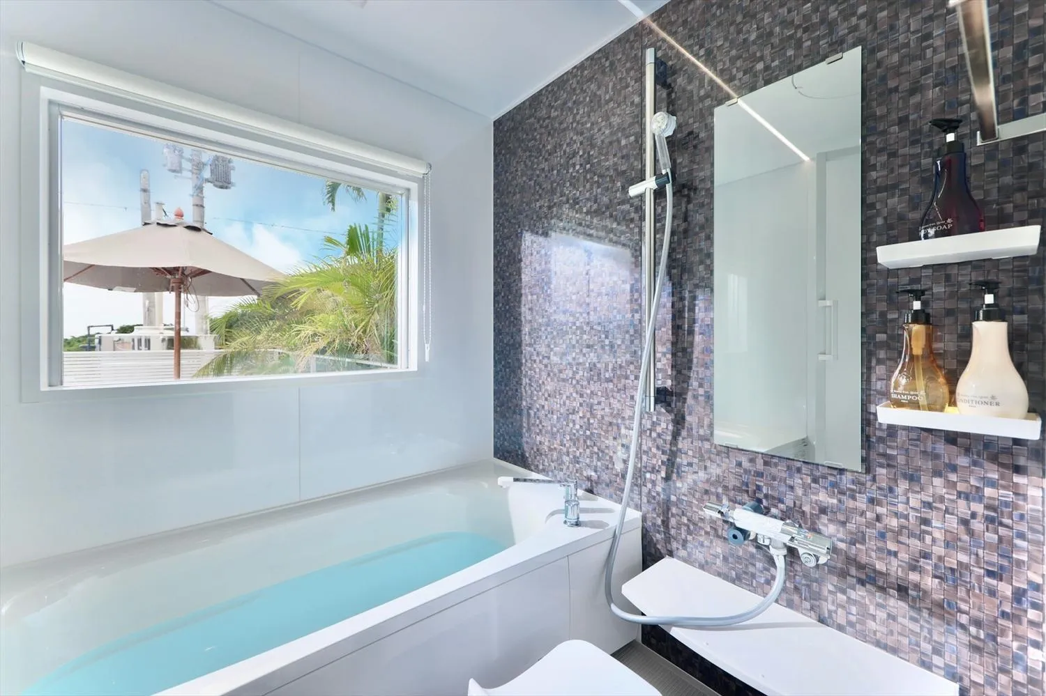 Bathroom in Crystal Villa Imgya