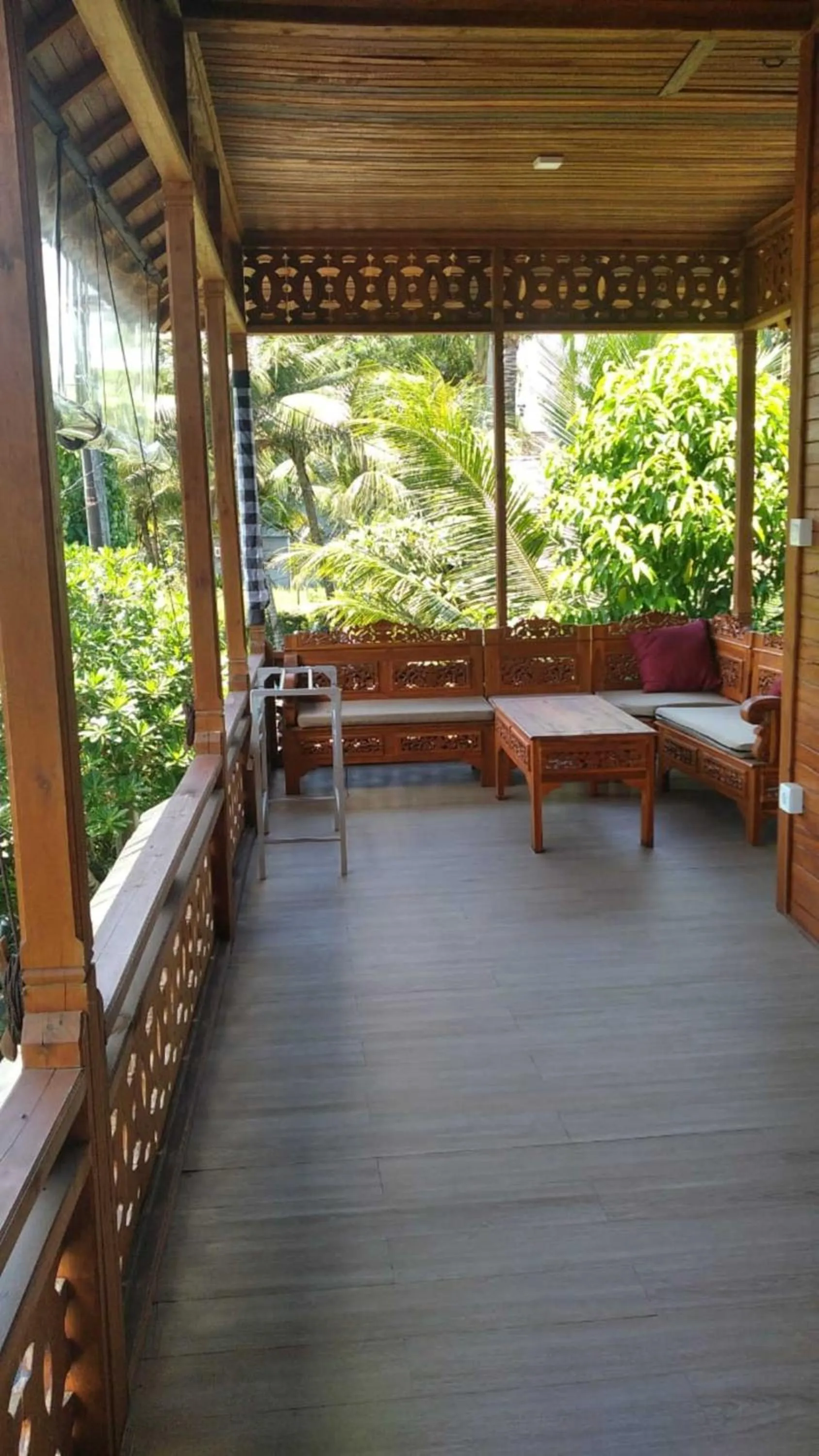 Garden in Rizky Guesthouse