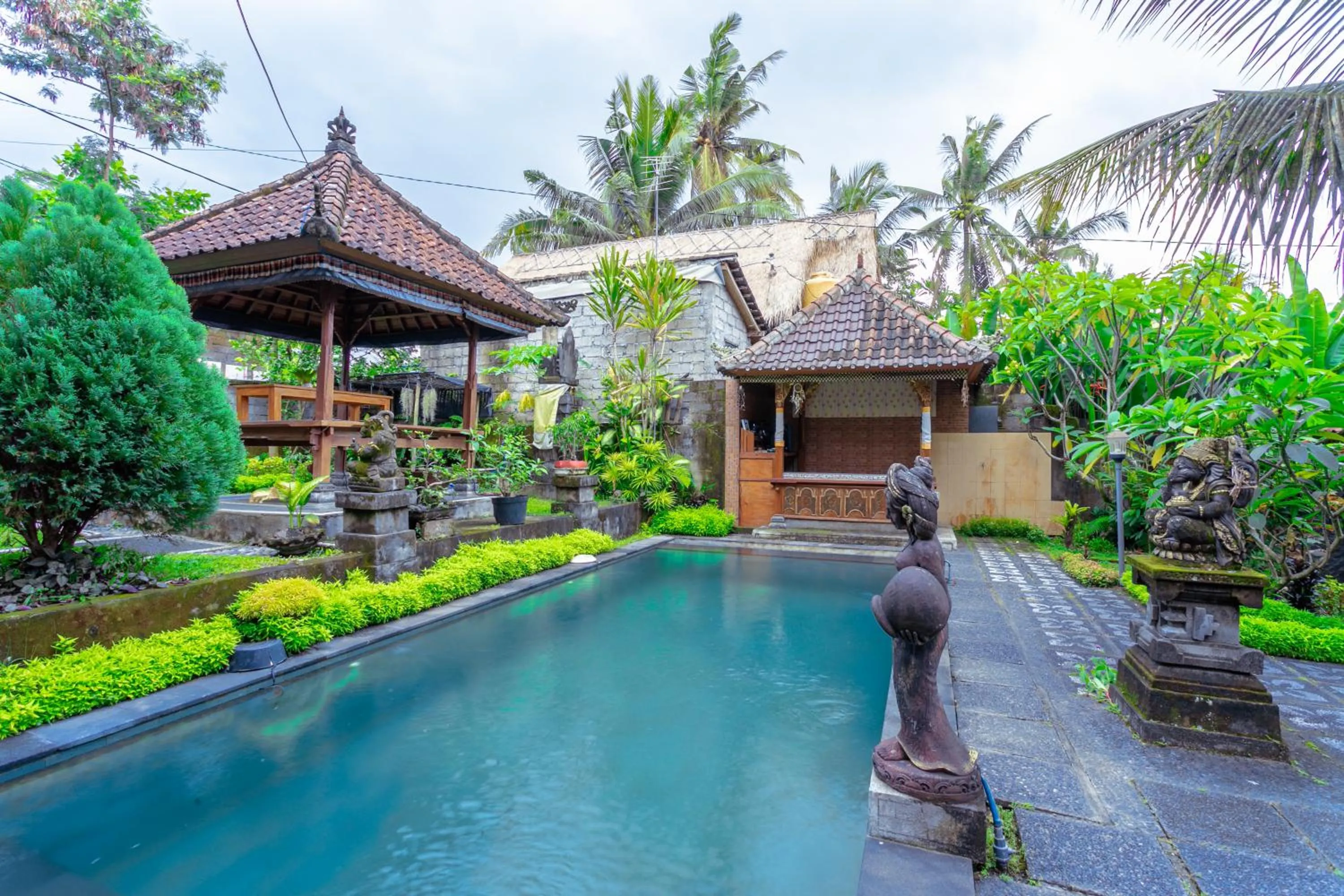 Swimming pool in Rizky Guesthouse