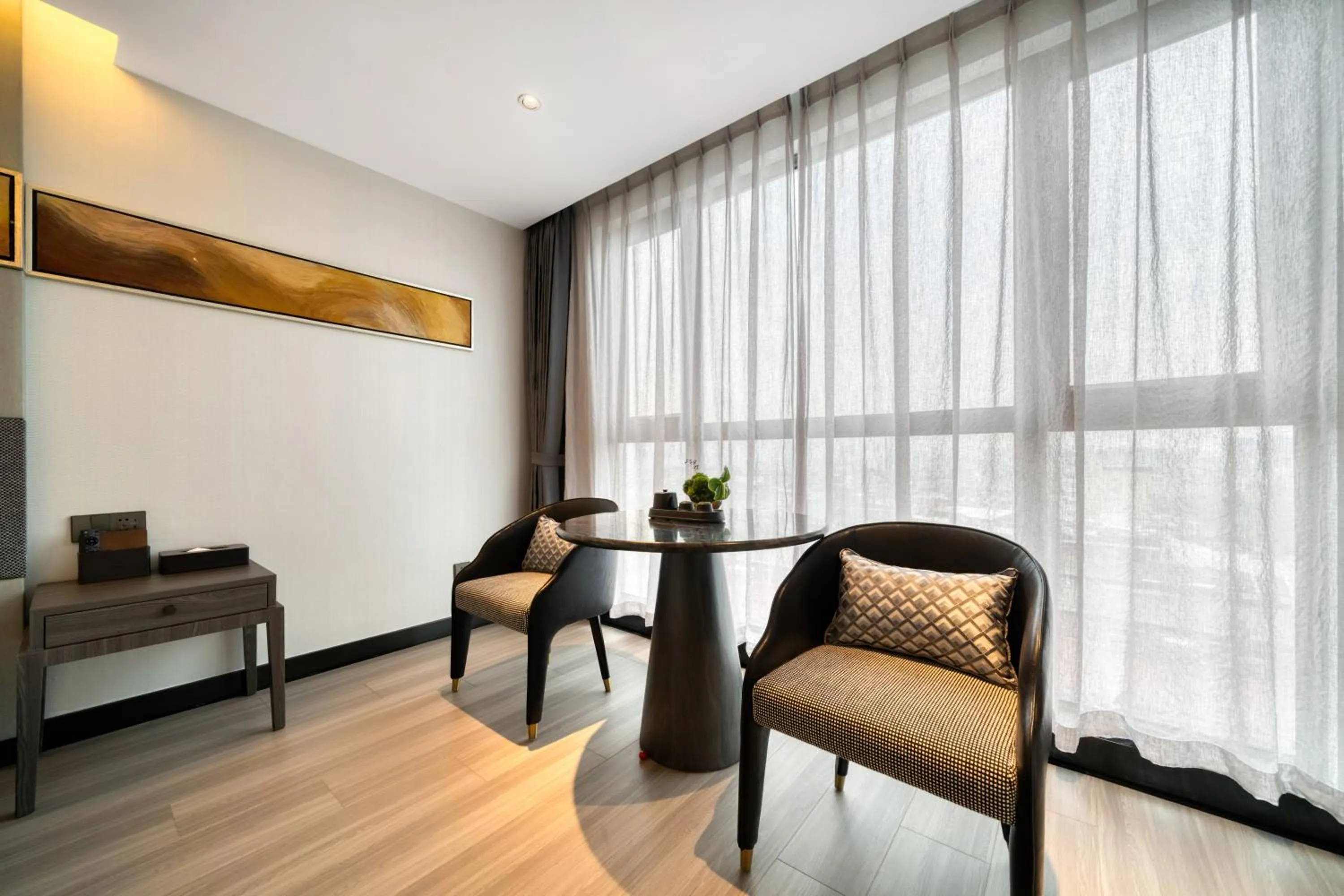 Seating area in 义乌国际大厦酒店