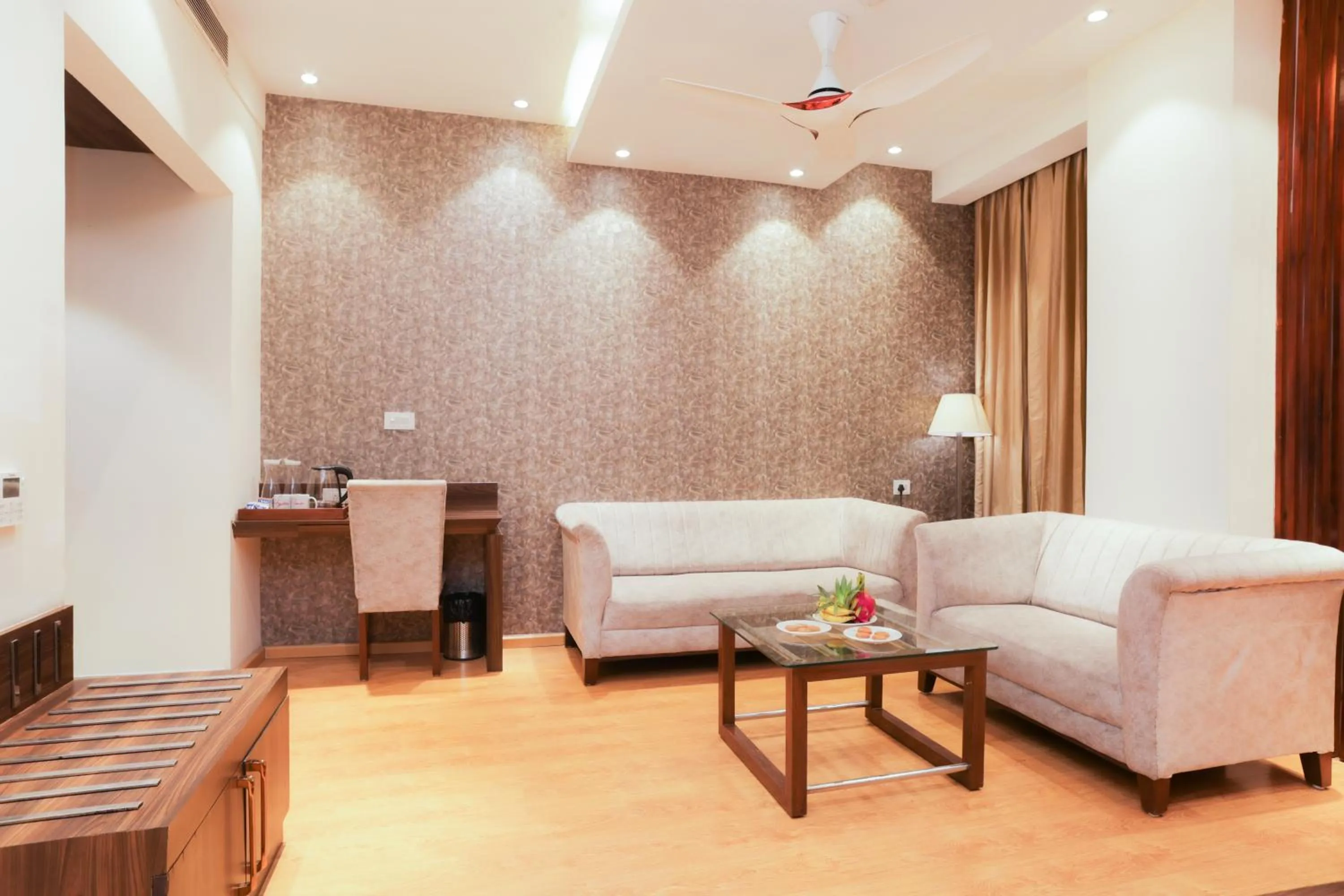 Living room in Hyphen Premier-Business Hotel