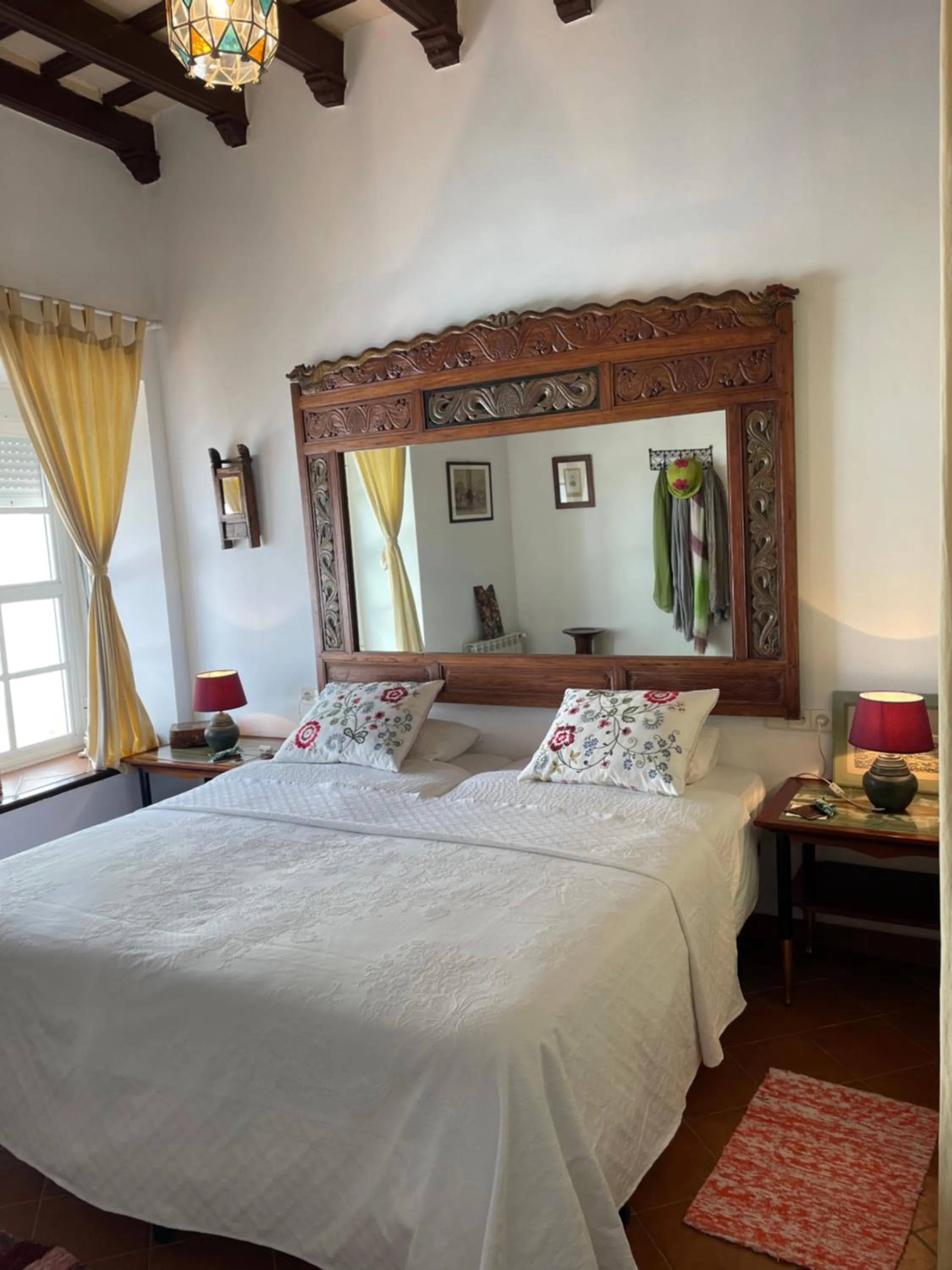 Bed in Casa Antigua - Terraza con Vistas al Mar