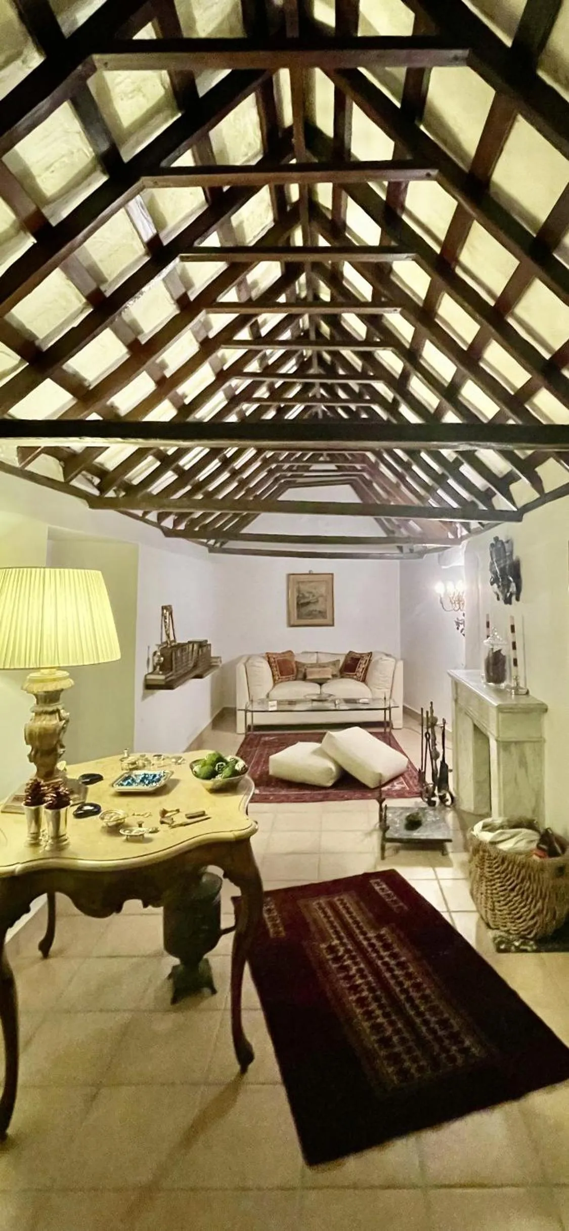 Seating area in Casa Antigua - Terraza con Vistas al Mar