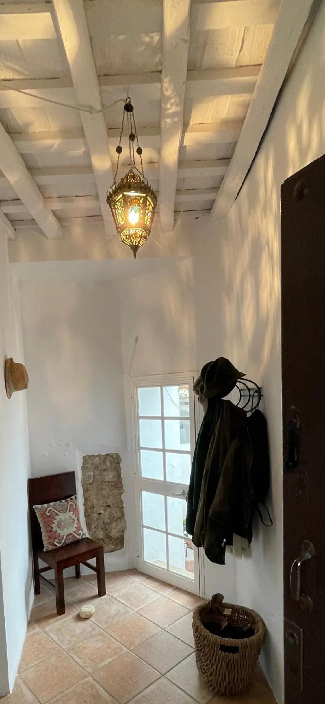 Lobby or reception in Casa Antigua - Terraza con Vistas al Mar