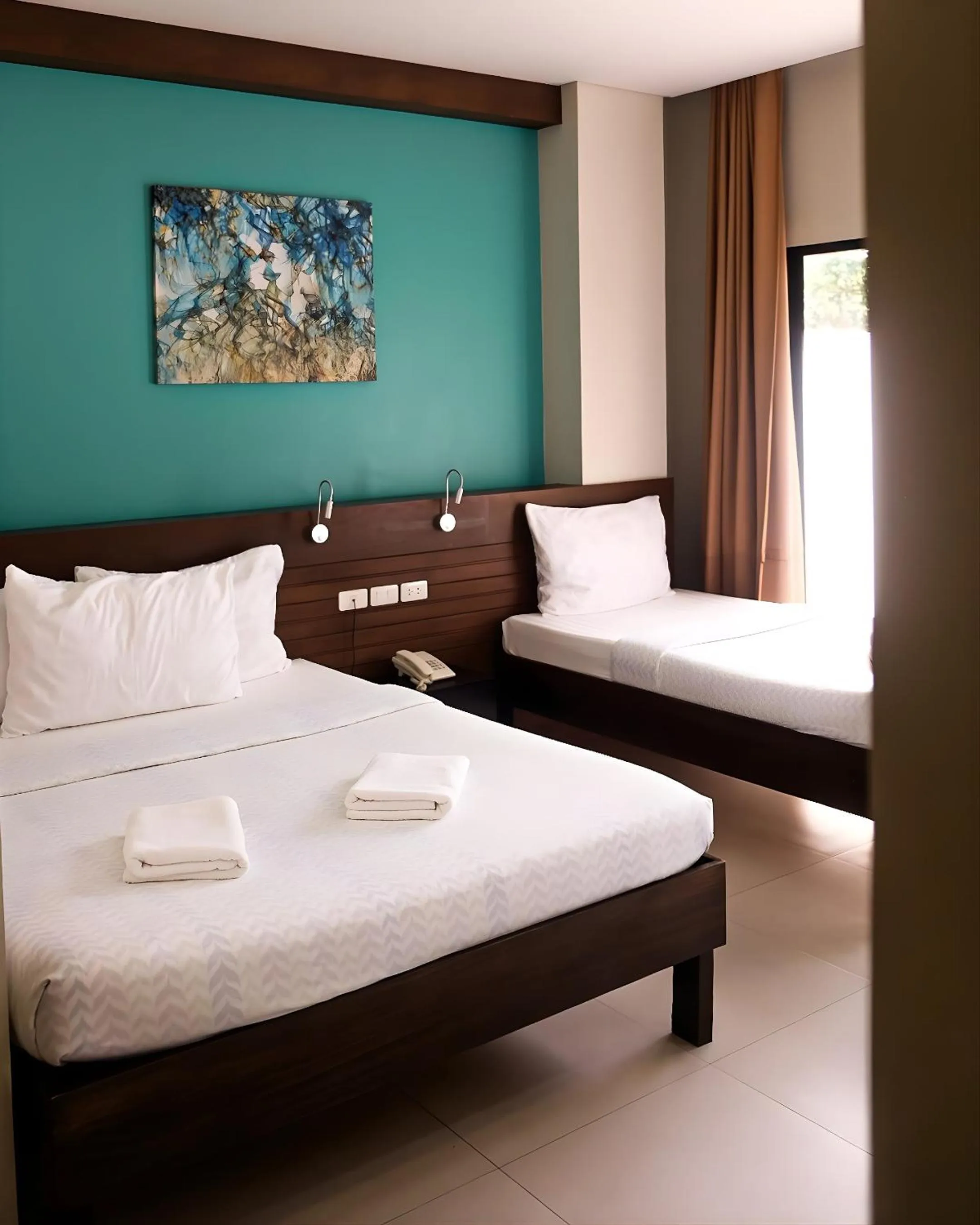 Bed in Cresebo Mansion