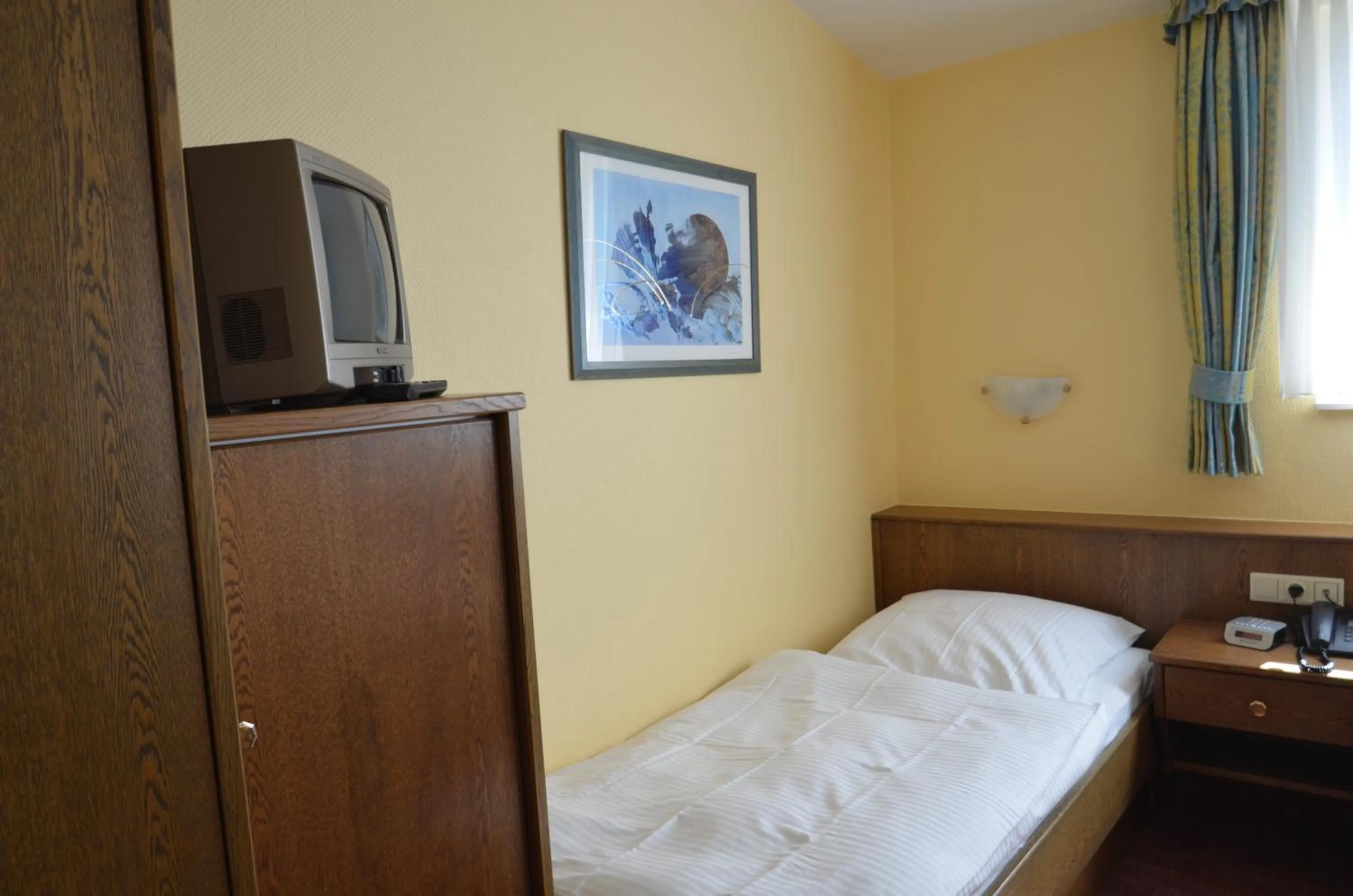 Bed in Hotel Zwei Mohren