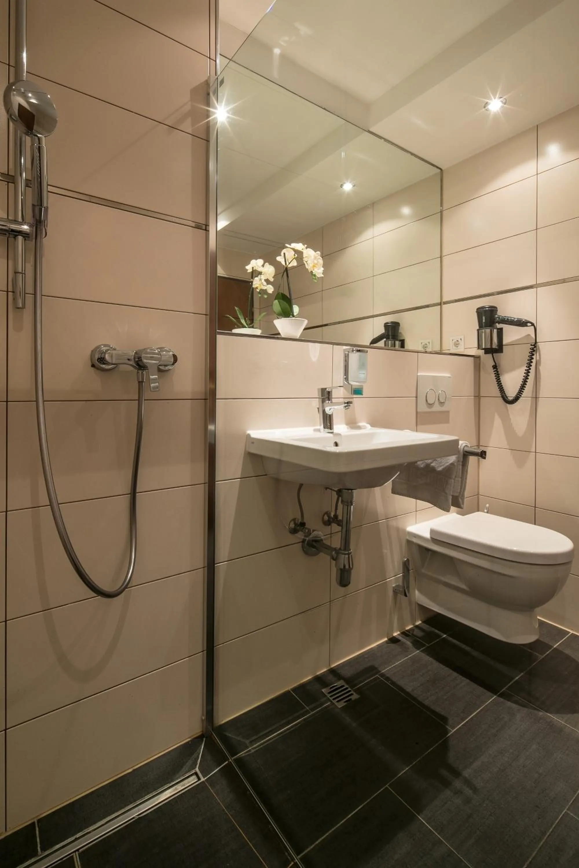 Bathroom in Hotel am Krone Park