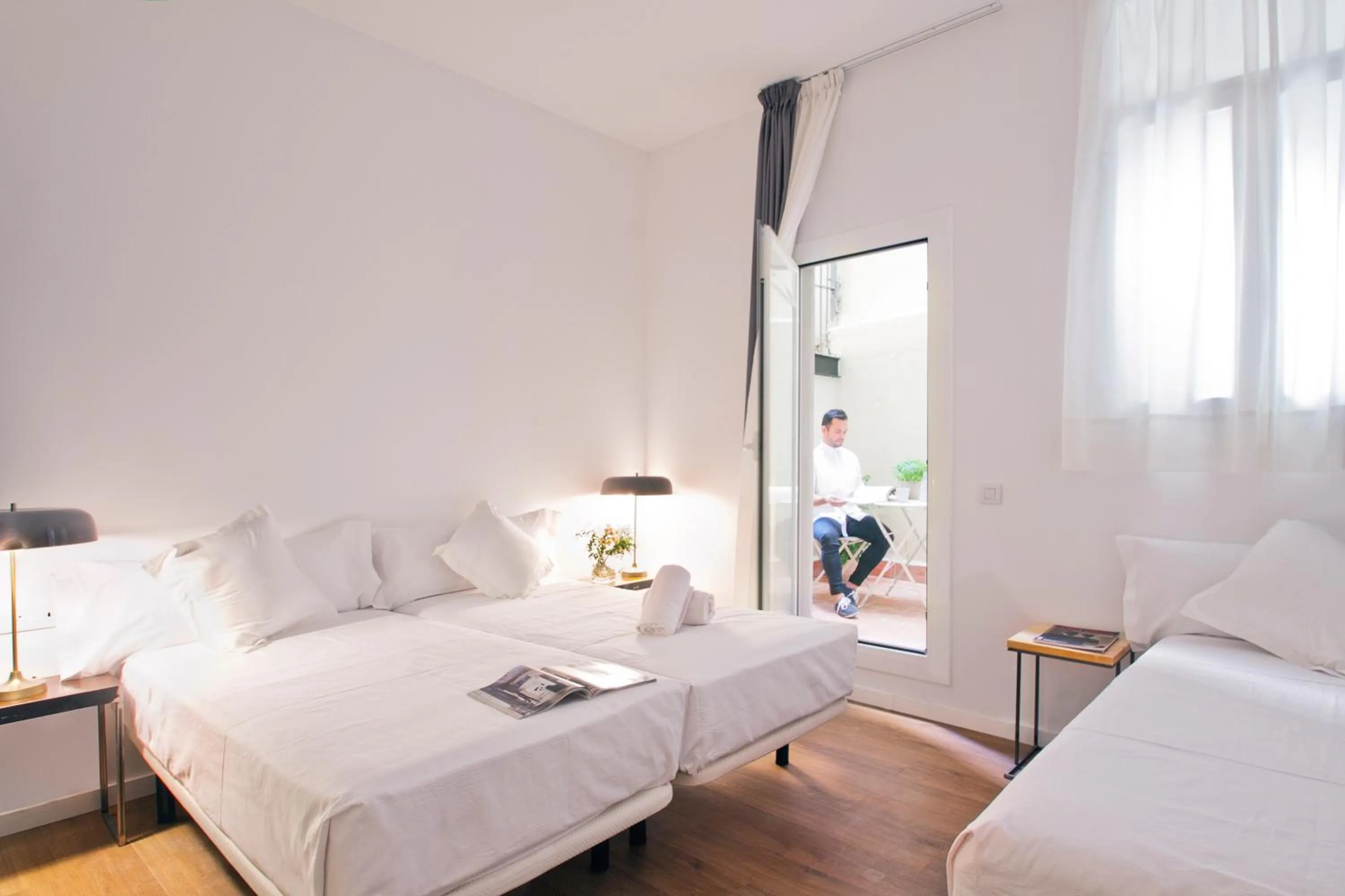 Balcony/Terrace, Bed in Som Nit Triomf