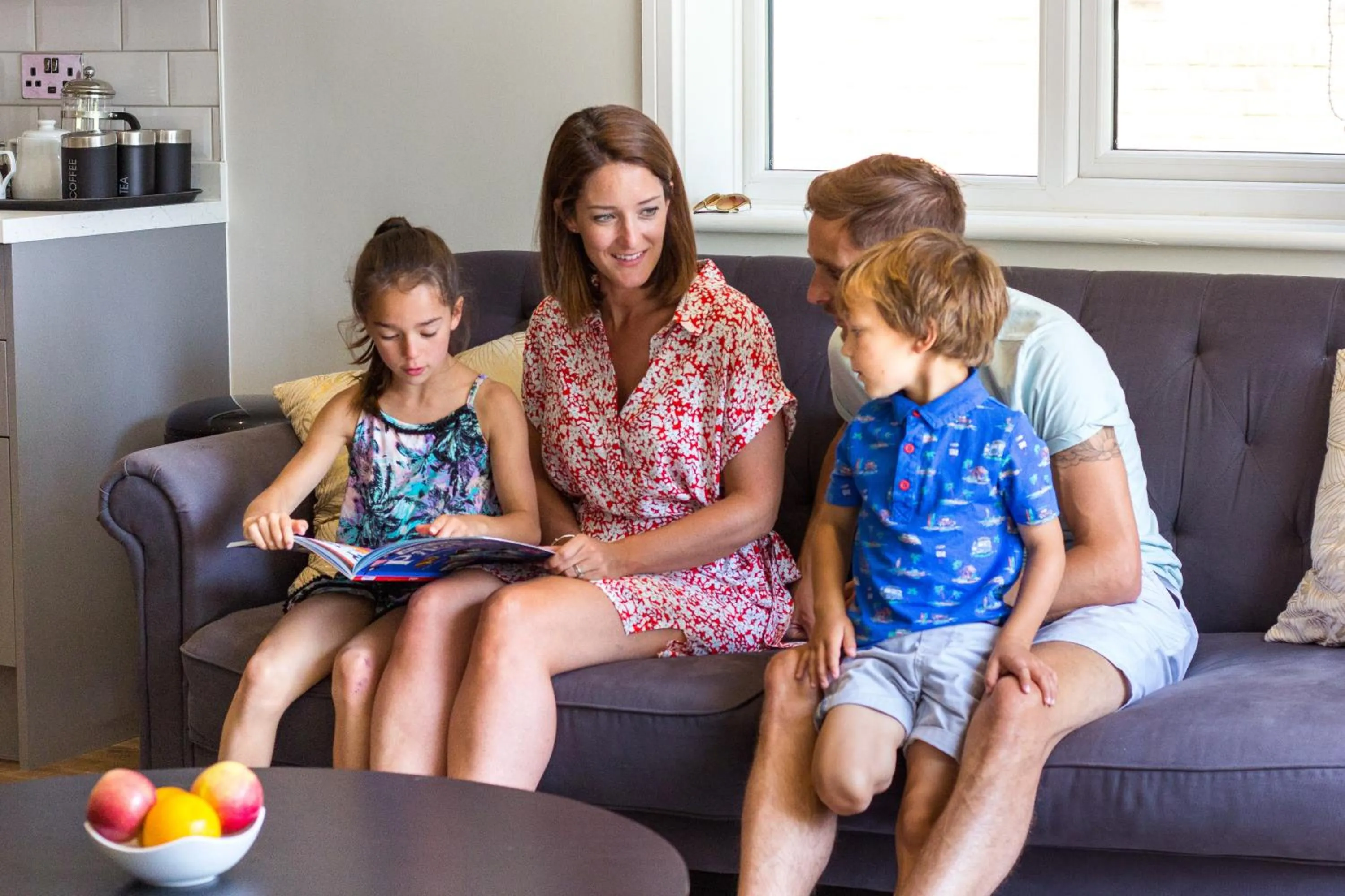 People in The Lakes Rookley Holiday Park