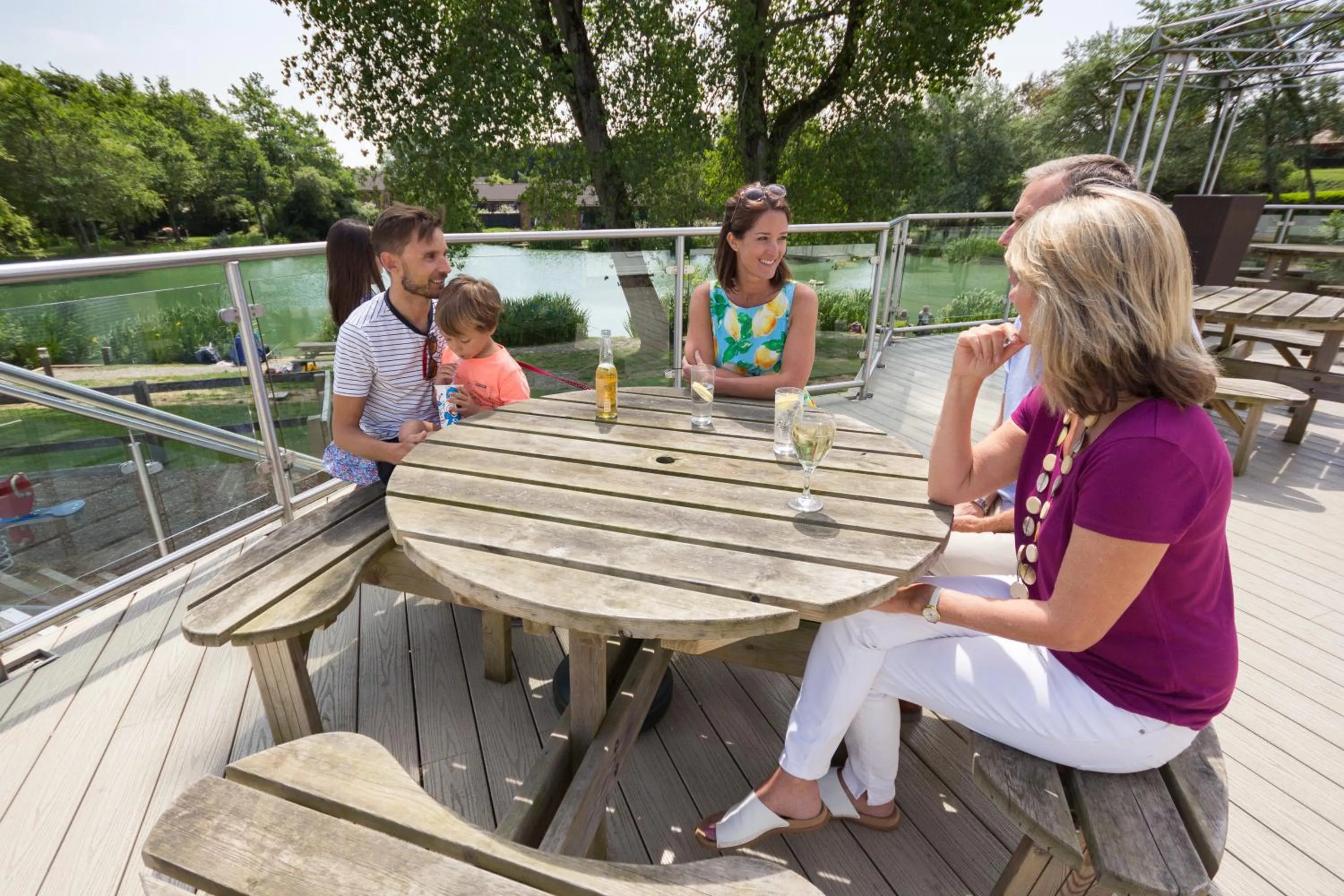 People in The Lakes Rookley Holiday Park