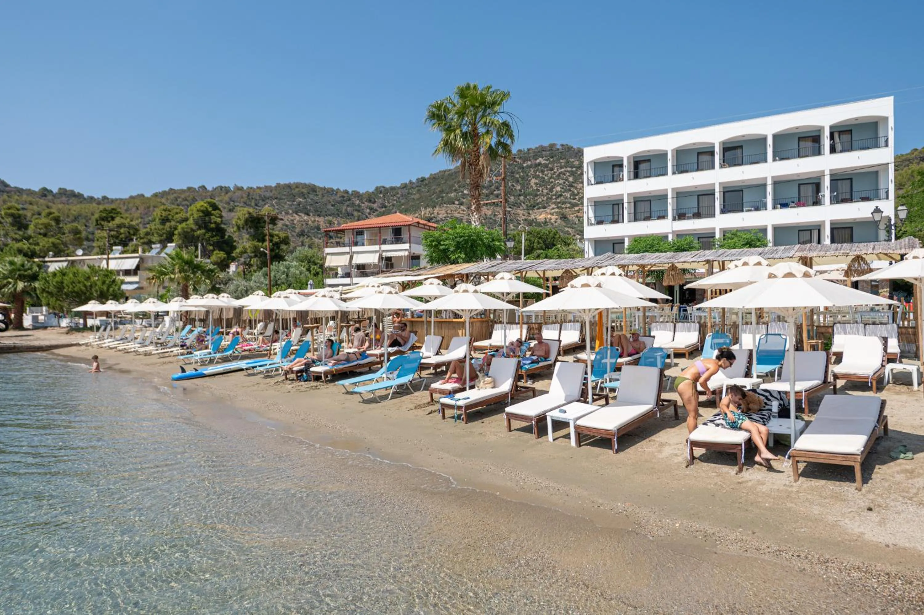 Beach in Hotel Pavlou