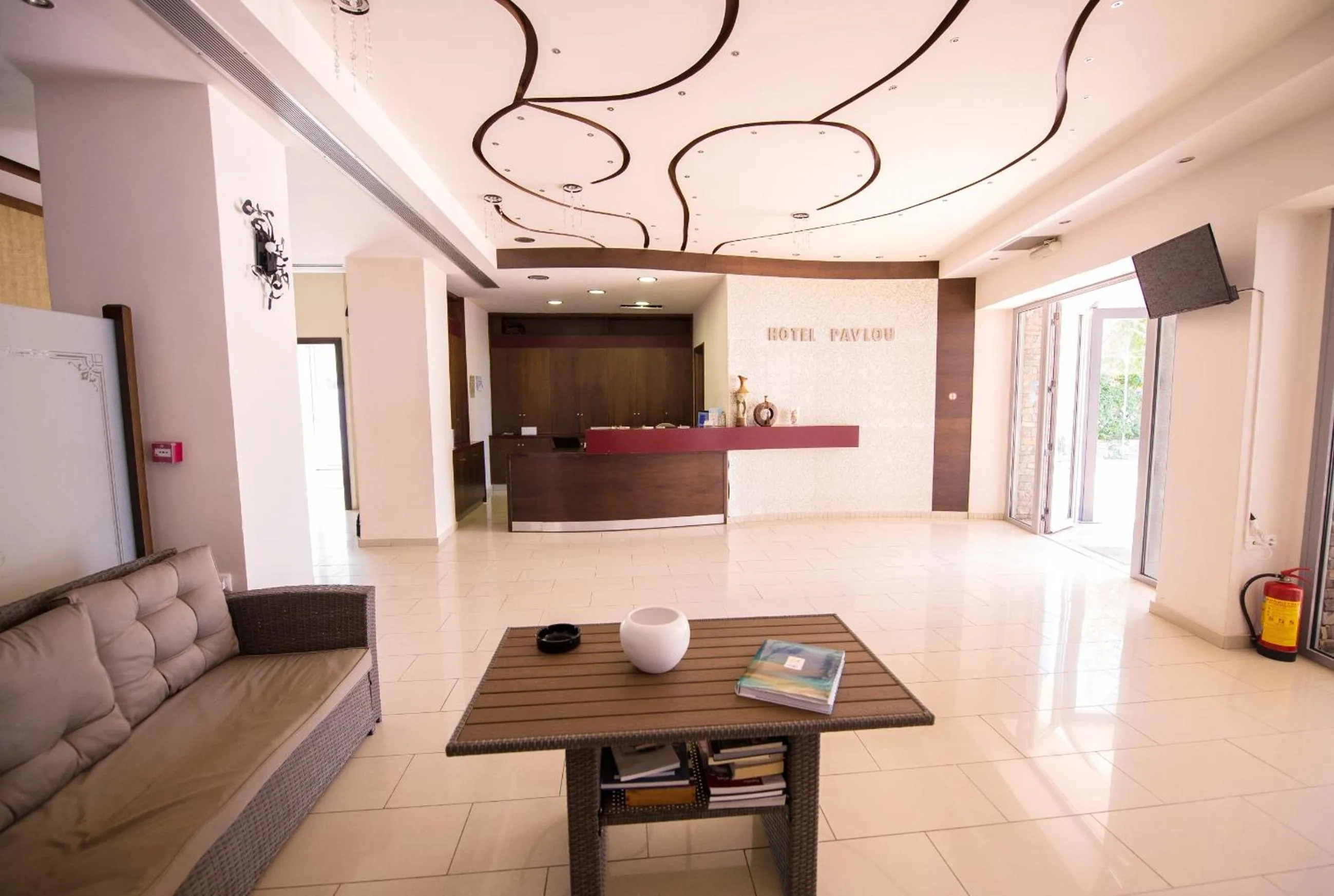 Living room in Hotel Pavlou