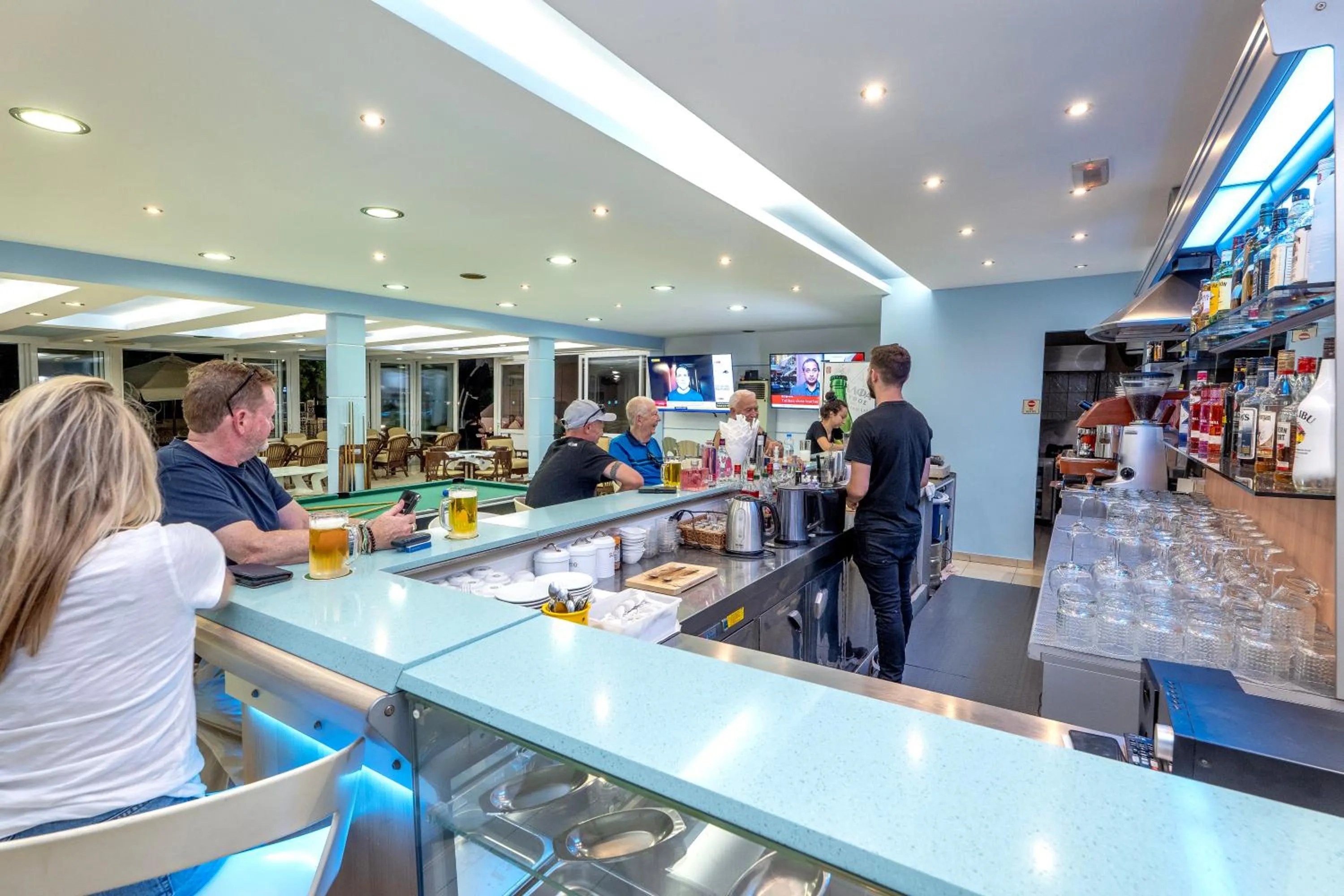 Lounge or bar in Anixis Hotel & Apartments