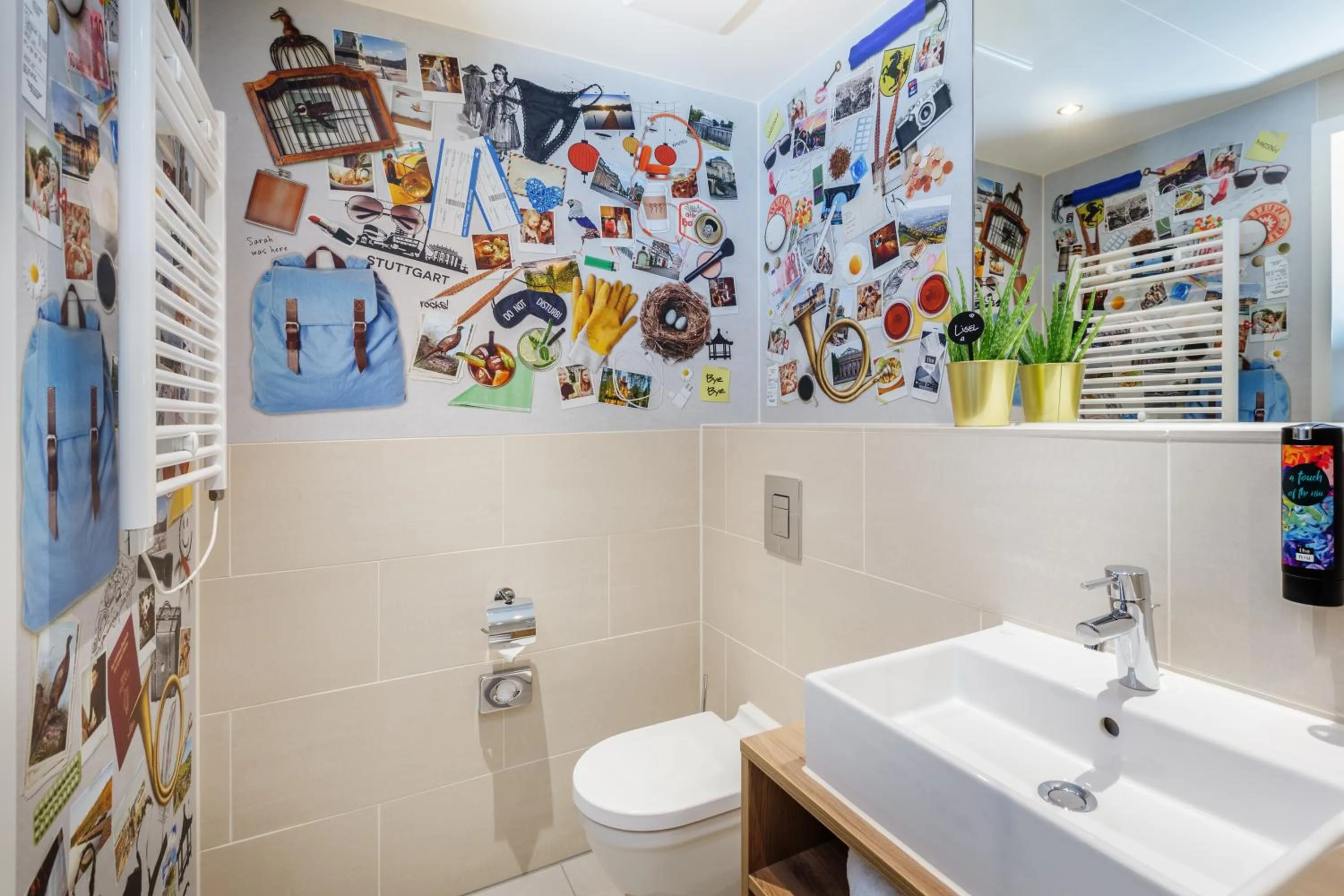 Toilet in Holiday Inn - the niu, Mesh Stuttgart Messe by IHG