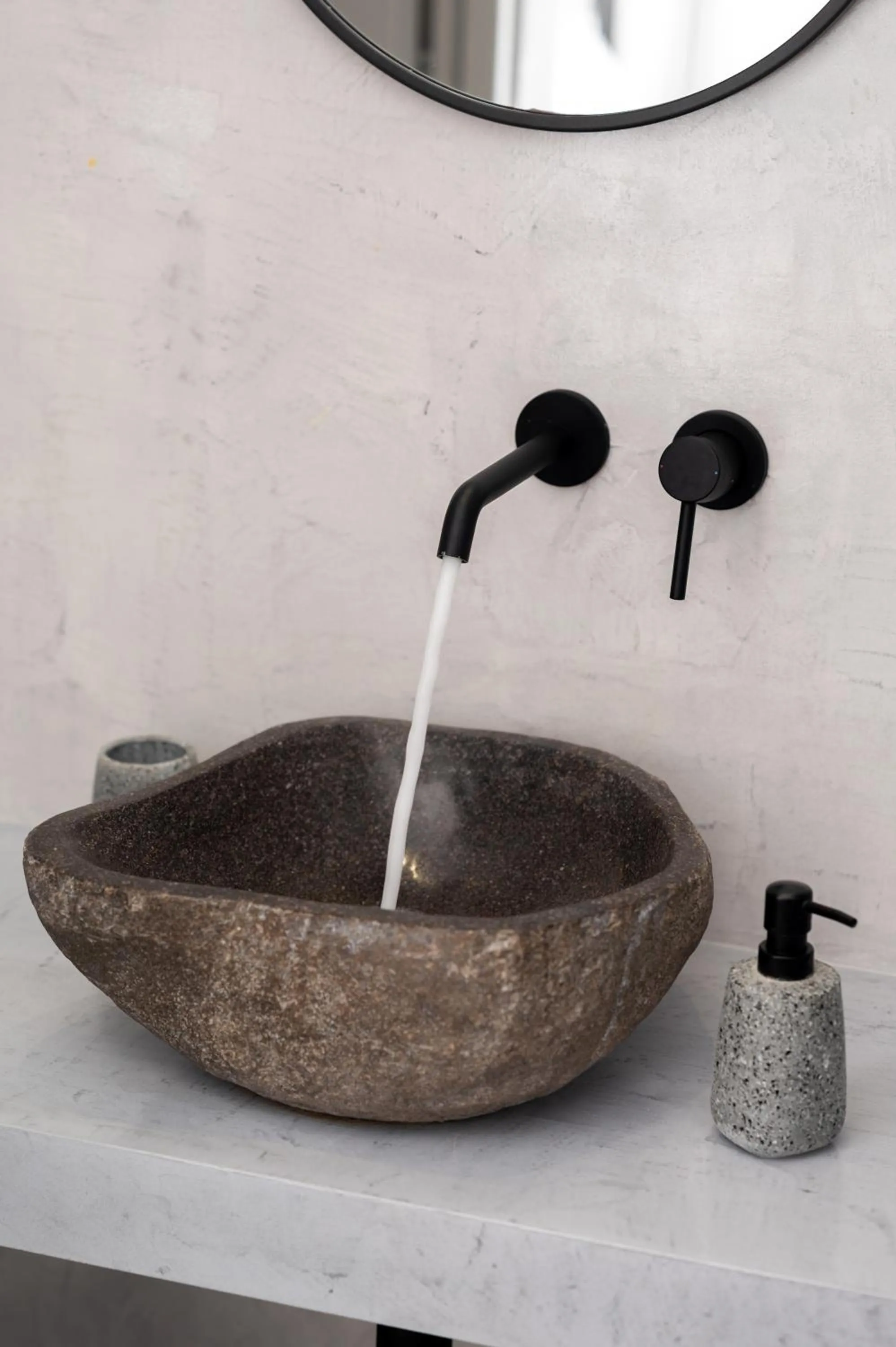 Bathroom in Villa Anemomilos Perissa