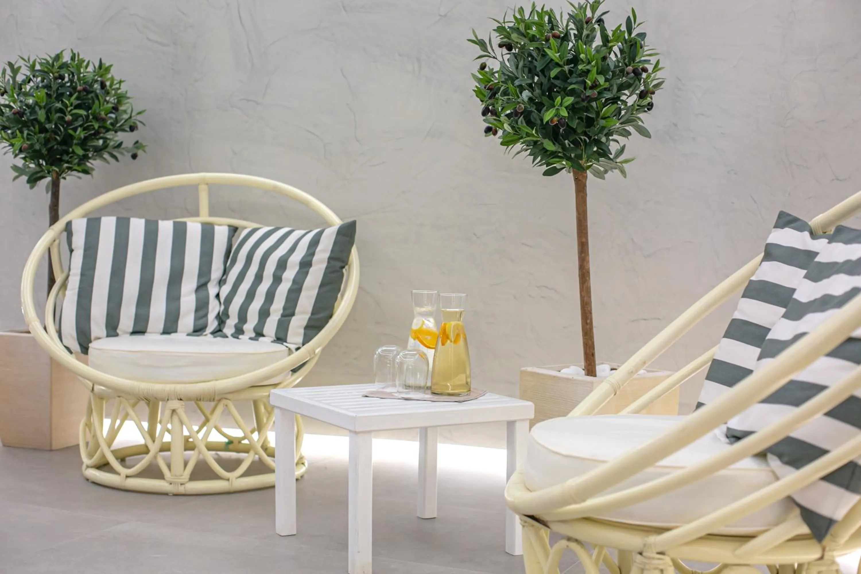 Spa and wellness centre/facilities in Acroterra Rosa Luxury Suites & Spa