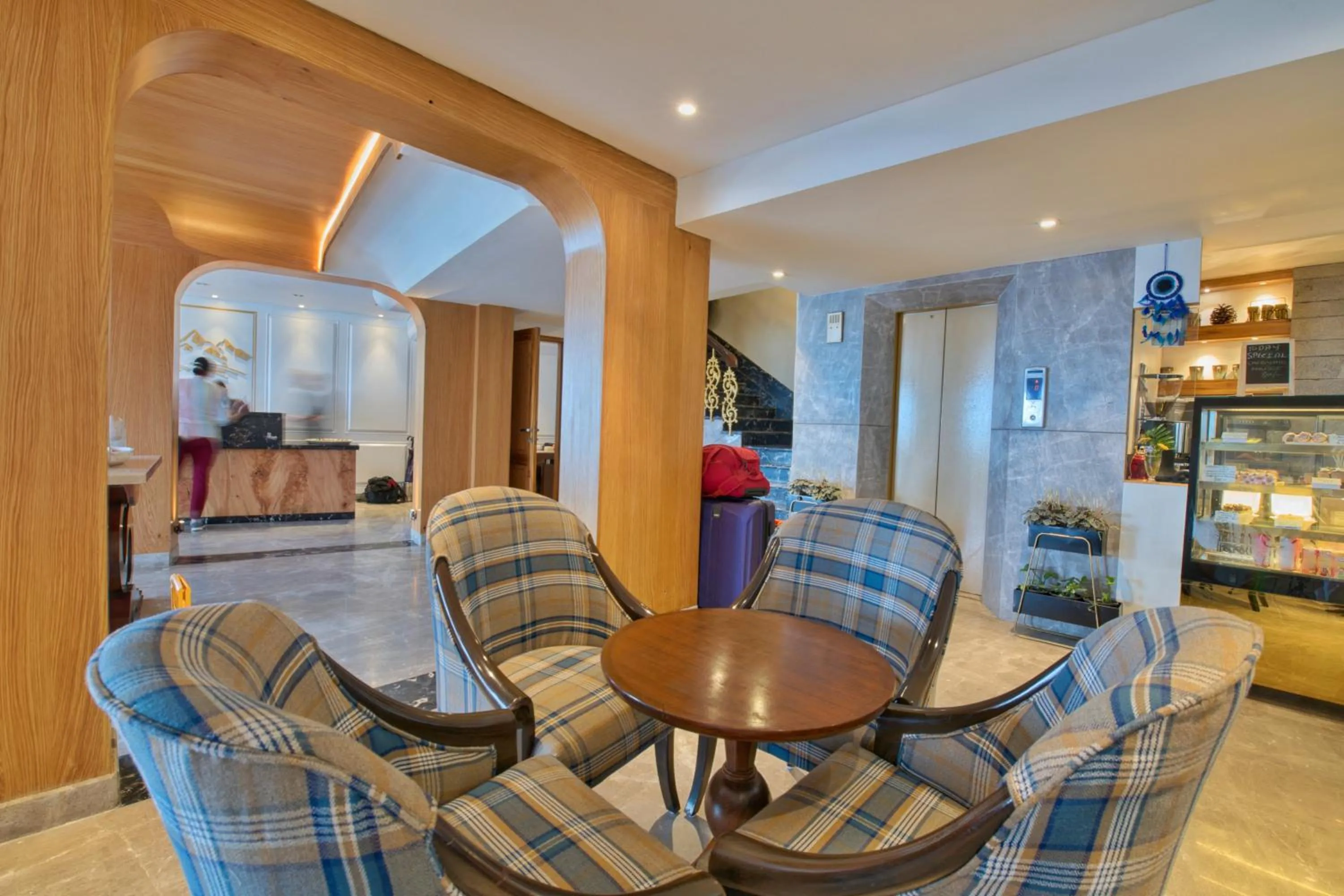 Lobby or reception in The Cedar Grand Hotel and Spa