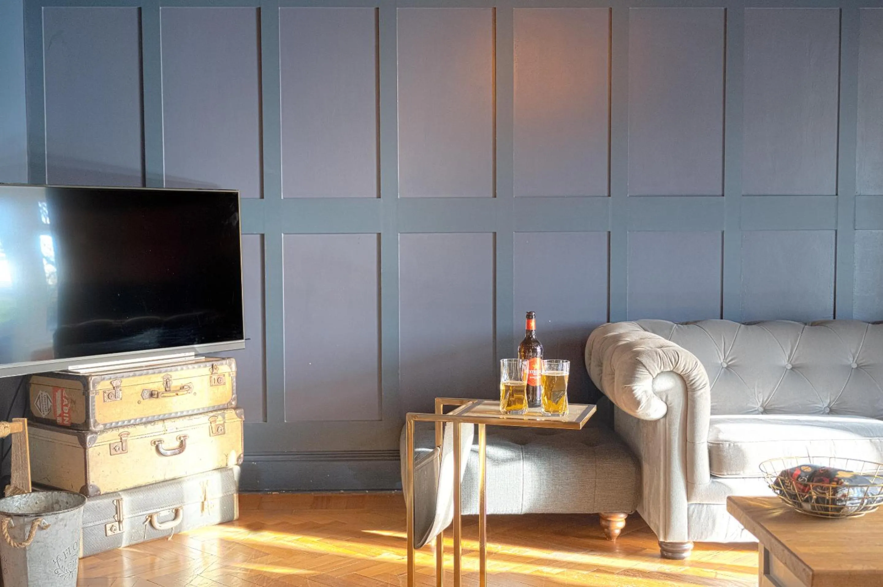 Living room in Northern Hideaways, Sunnyside, Otterburn