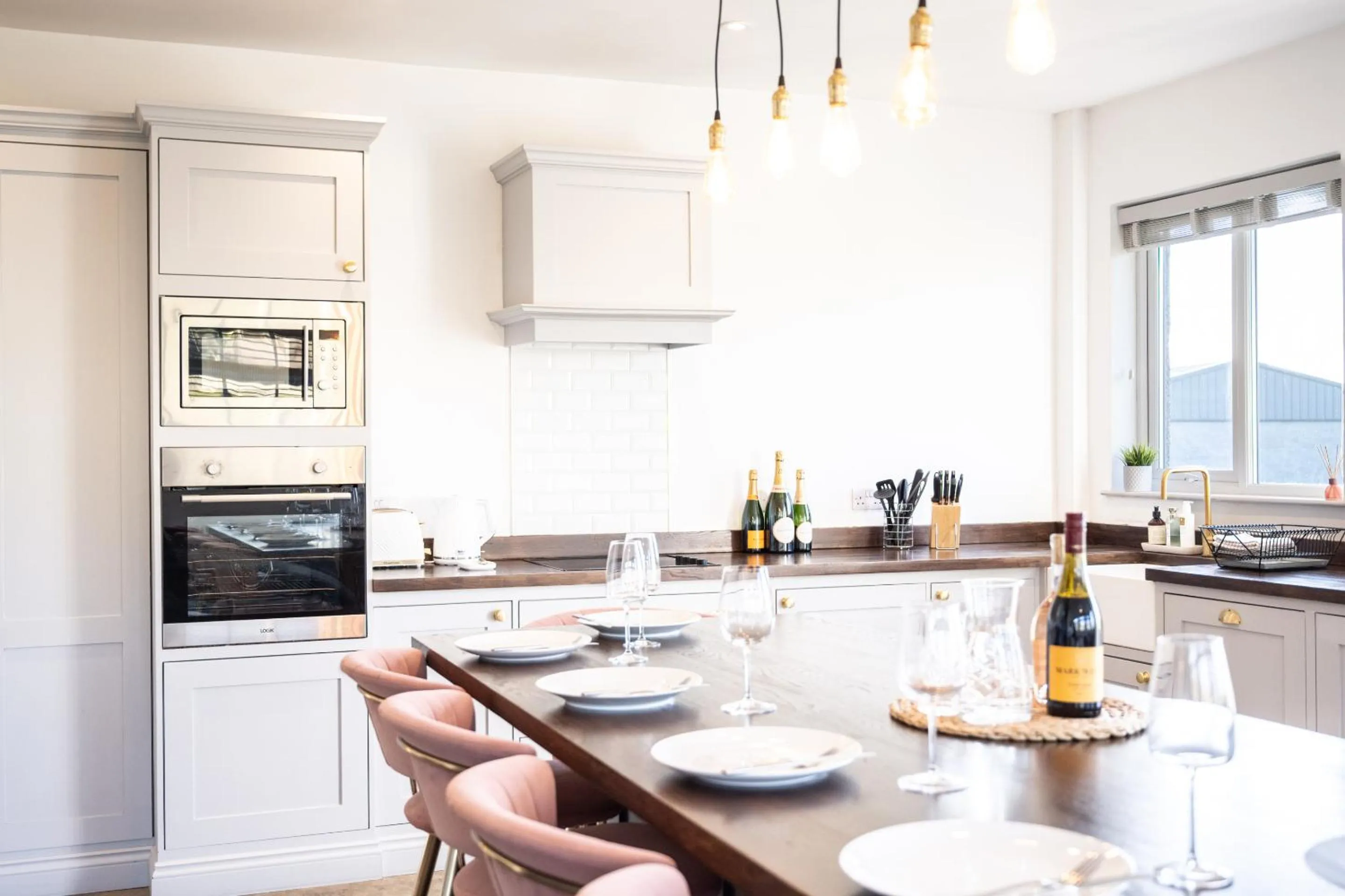 Kitchen or kitchenette in Northern Hideaways, Sunnyside, Otterburn