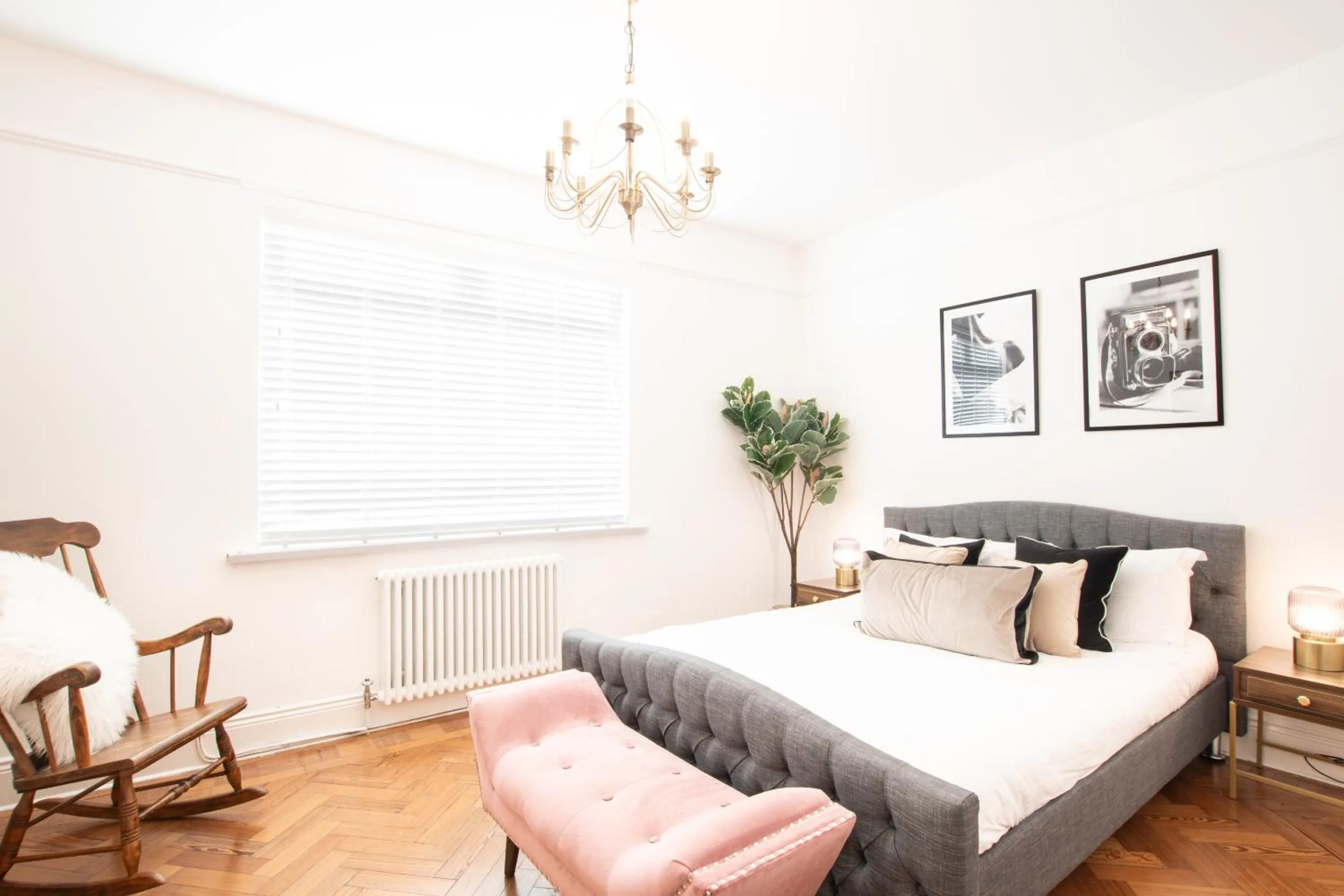 Bedroom, Bed in Northern Hideaways, Sunnyside, Otterburn