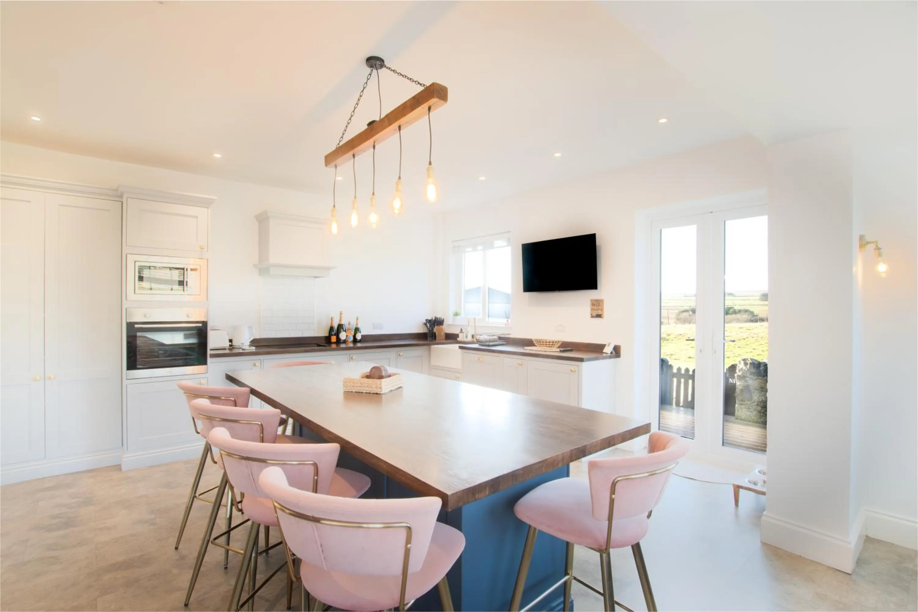 Kitchen or kitchenette in Northern Hideaways, Sunnyside, Otterburn
