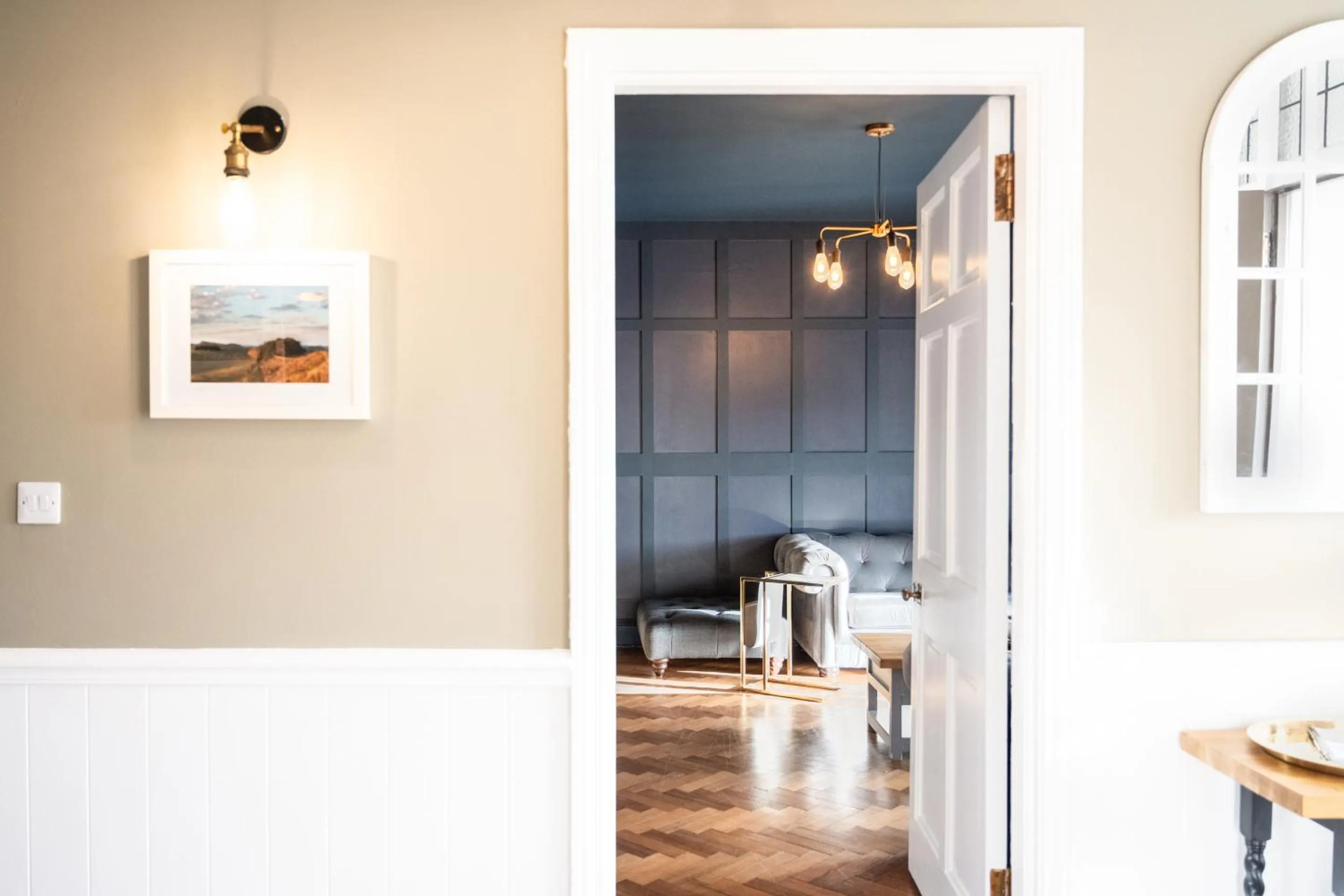 Living room in Northern Hideaways, Sunnyside, Otterburn