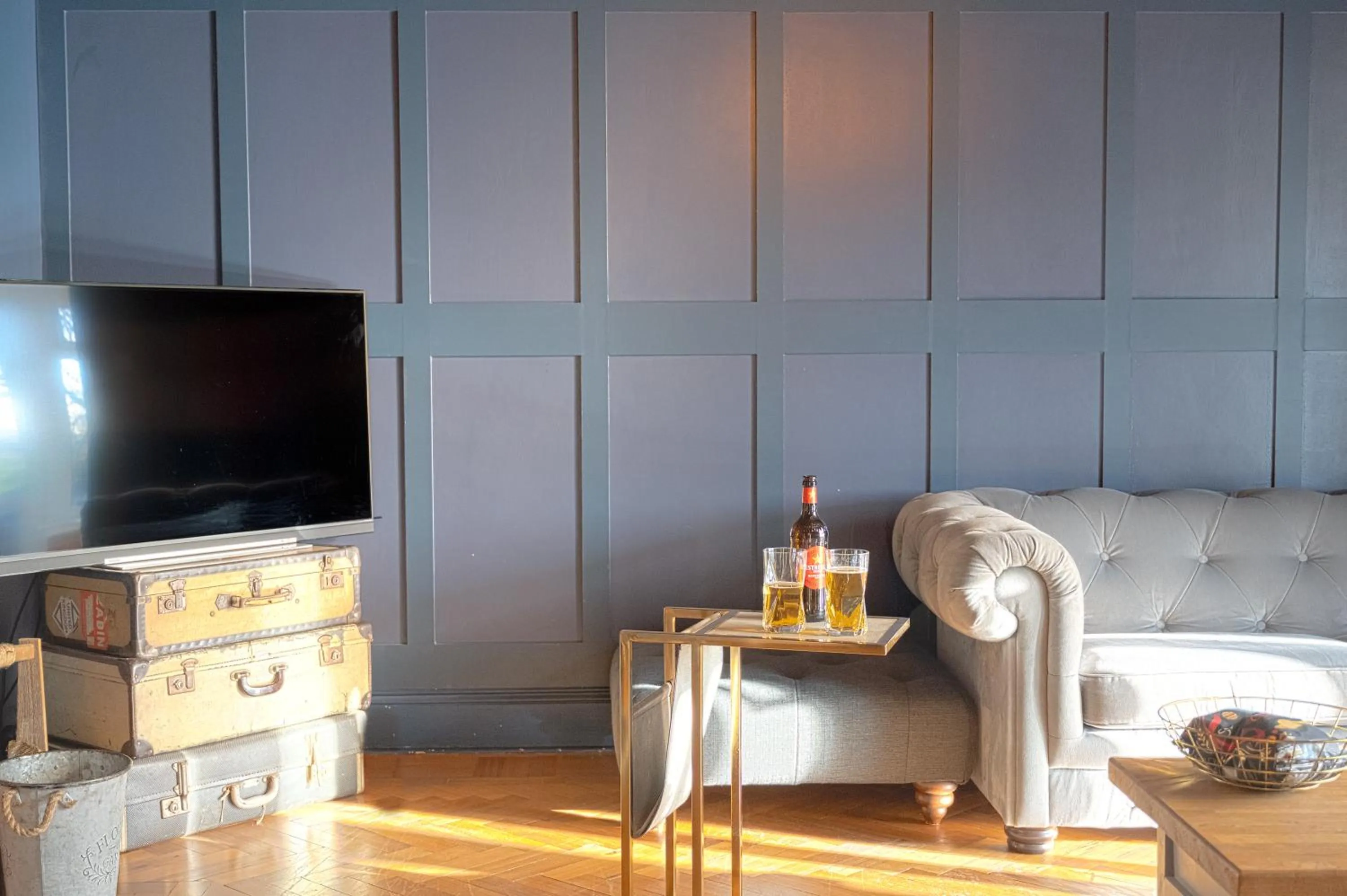 Living room in Northern Hideaways, Sunnyside, Otterburn