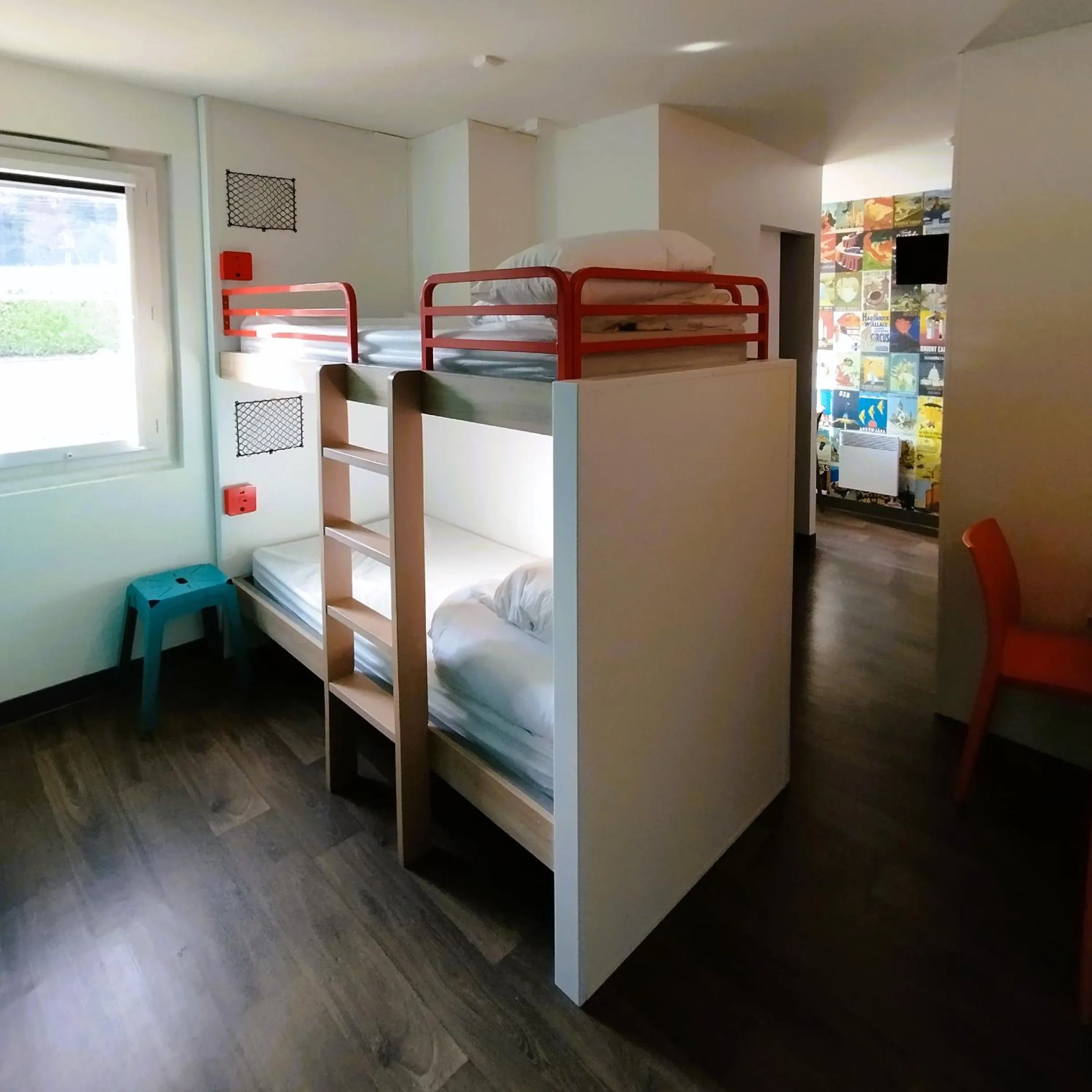 Bedroom, Bed in hotelF1 Lyon Bourgoin-Jallieu