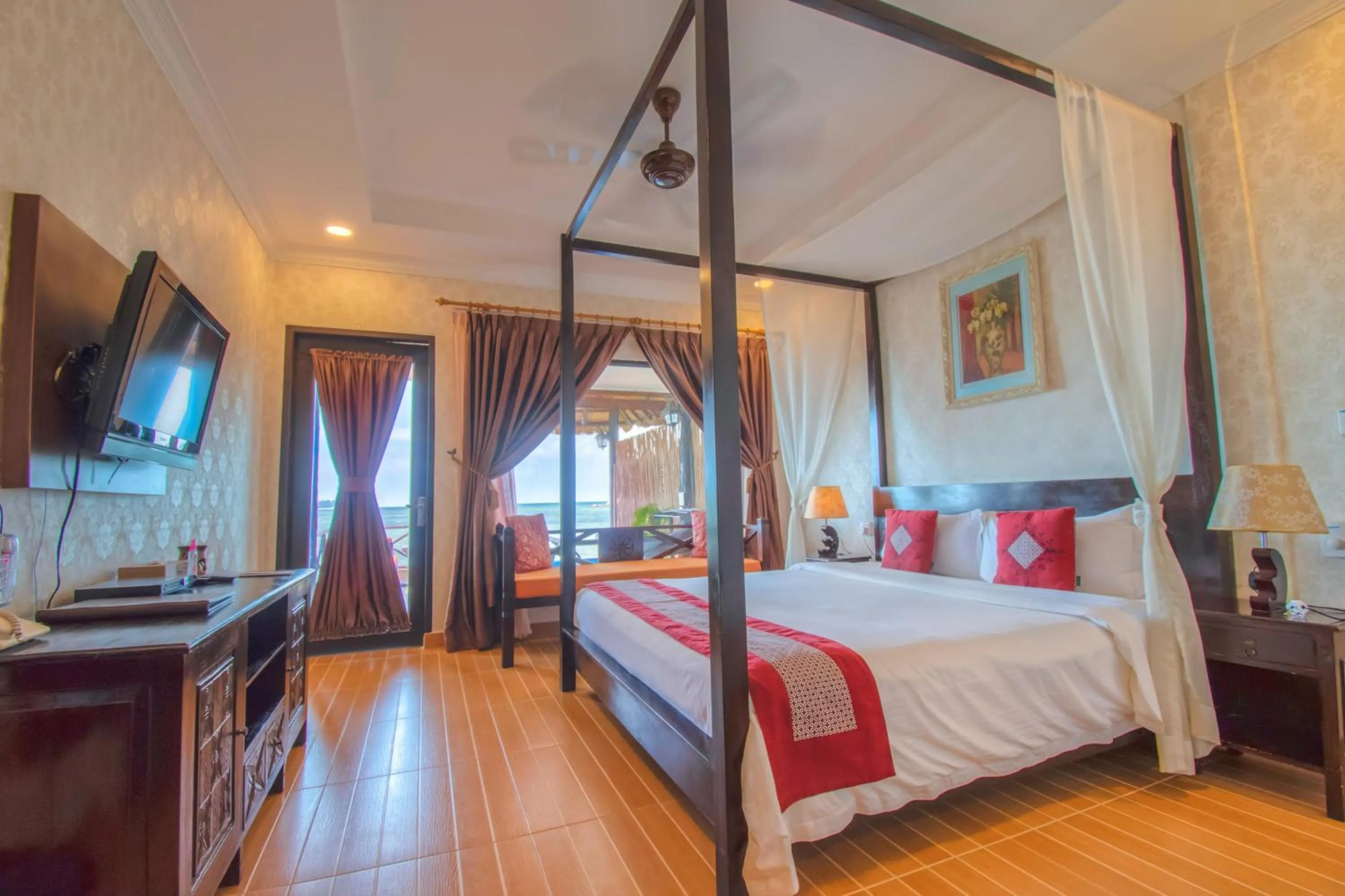 Photo of the whole room, Bed in The Spa Villa Bintan